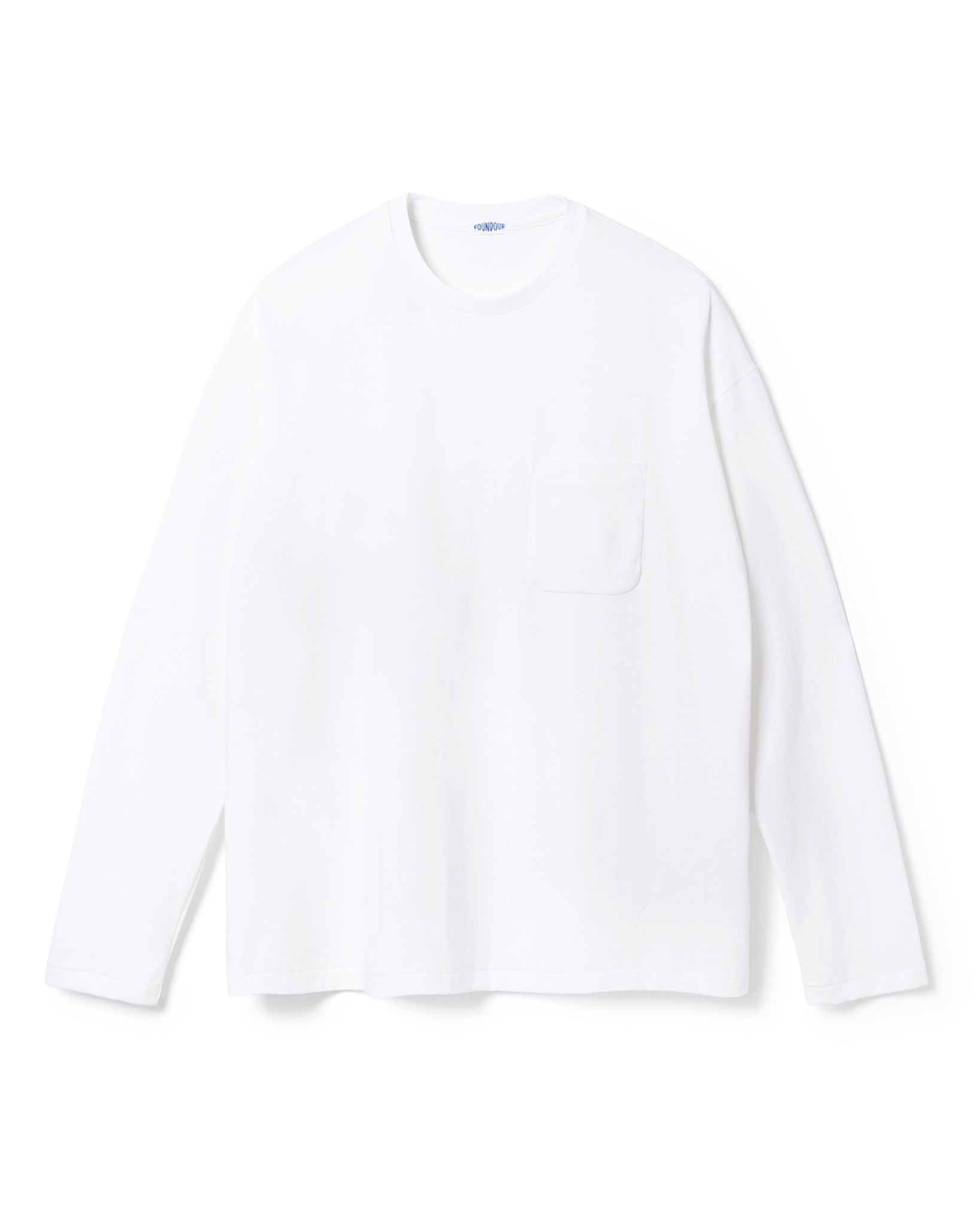 COTTON POCKET LONG SLEEVE TEE（コットンポケットロングスリーブTシャツ）｜FOUNDOUR（ファウンダ）ONLINE STORE