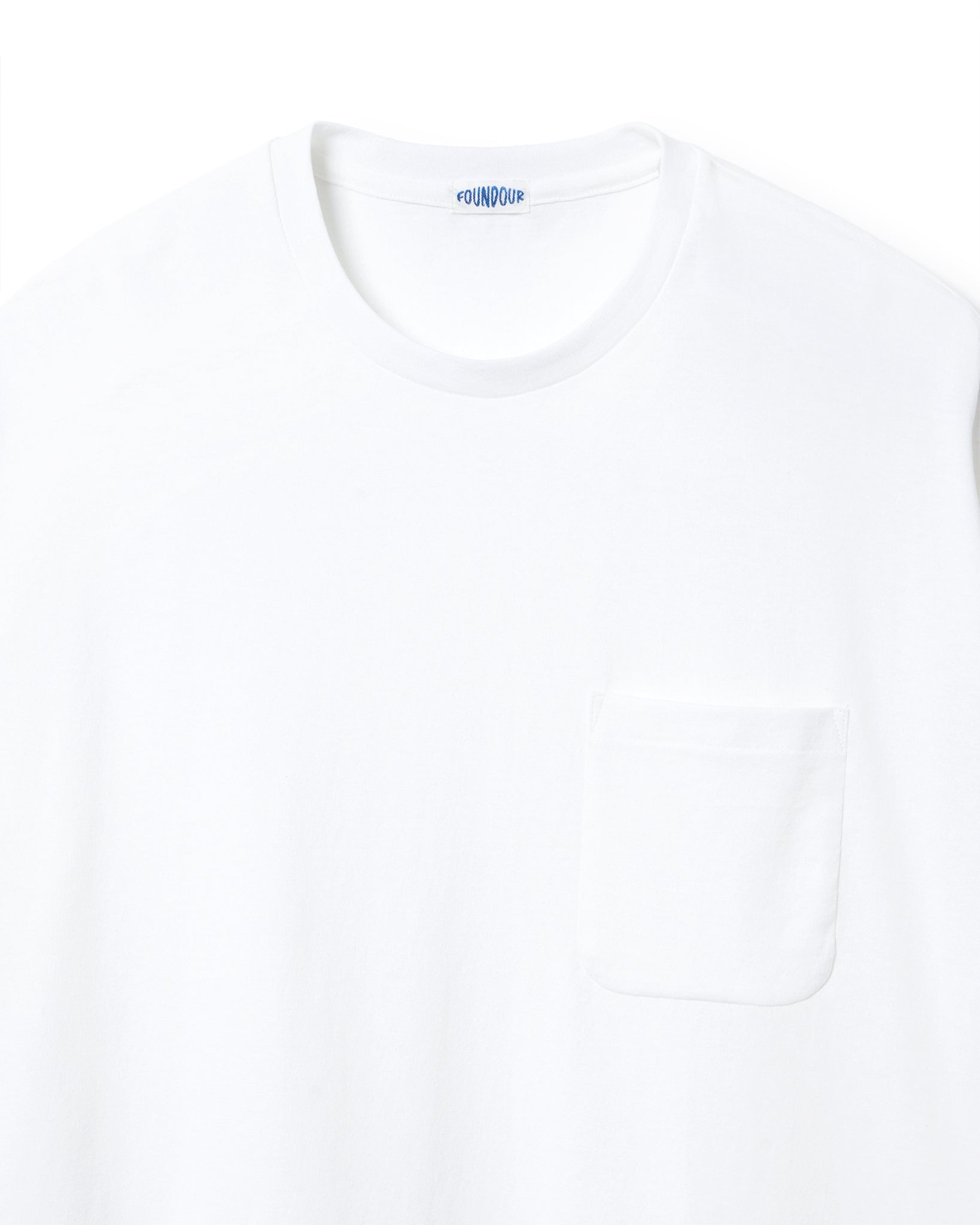 COTTON POCKET LONG SLEEVE TEE（コットンポケットロングスリーブTシャツ）｜FOUNDOUR（ファウンダ）ONLINE STORE