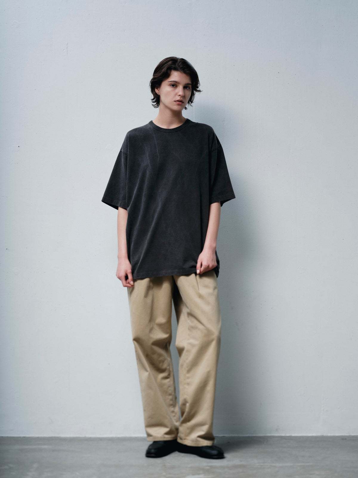 COTTON WIDE TUCK CHINOS（コットンワイドタックチノ）｜FOUNDOUR（ファウンダ）ONLINE STORE
