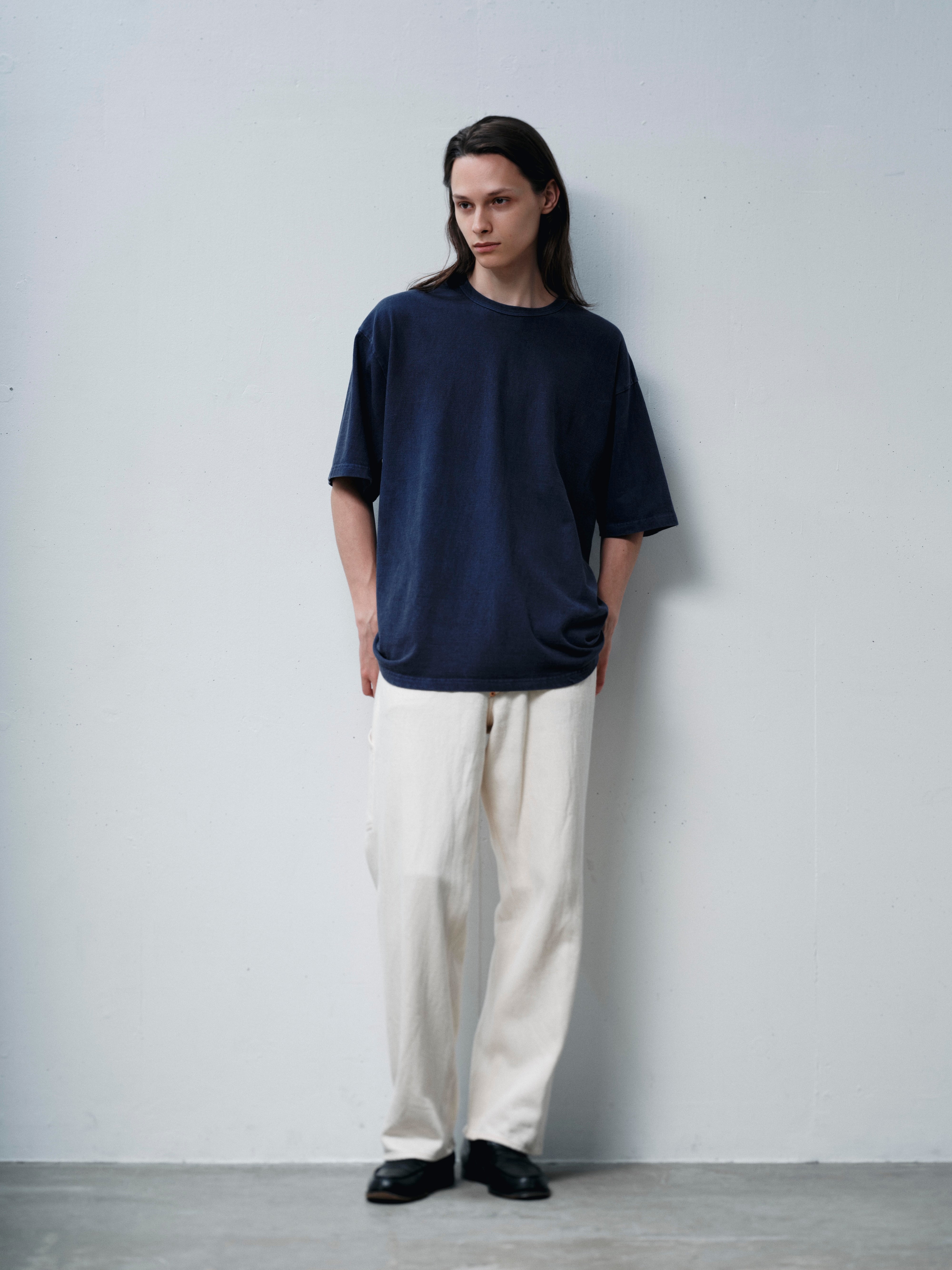 COTTON BD FADE SHORT SLEEVE TEE（コットンボタンダウンショートスリーブTシャツ）｜FOUNDOUR（ファウンダ）ONLINE STORE