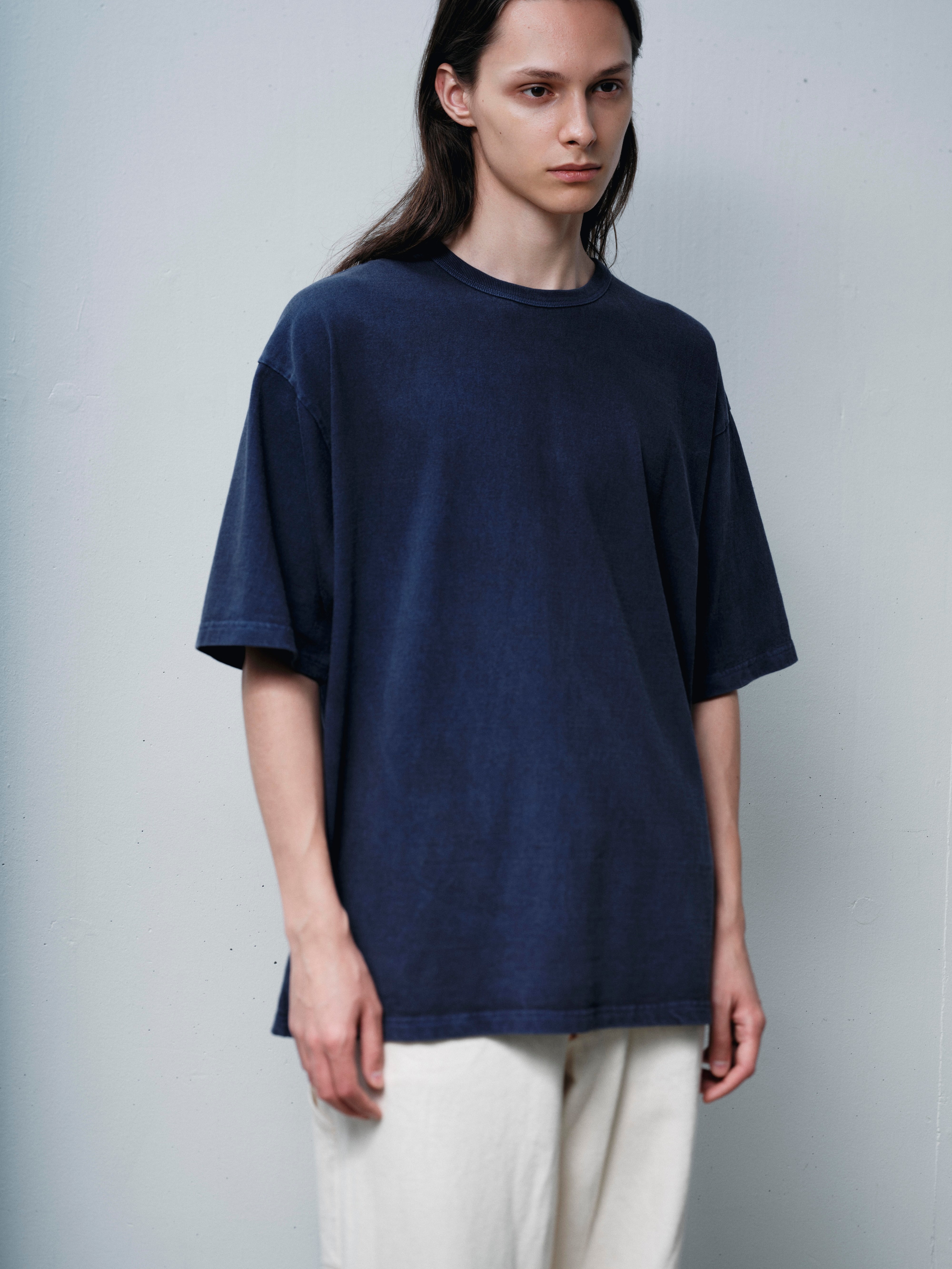 COTTON BD FADE SHORT SLEEVE TEE（コットンボタンダウンショートスリーブTシャツ）｜FOUNDOUR（ファウンダ）ONLINE STORE