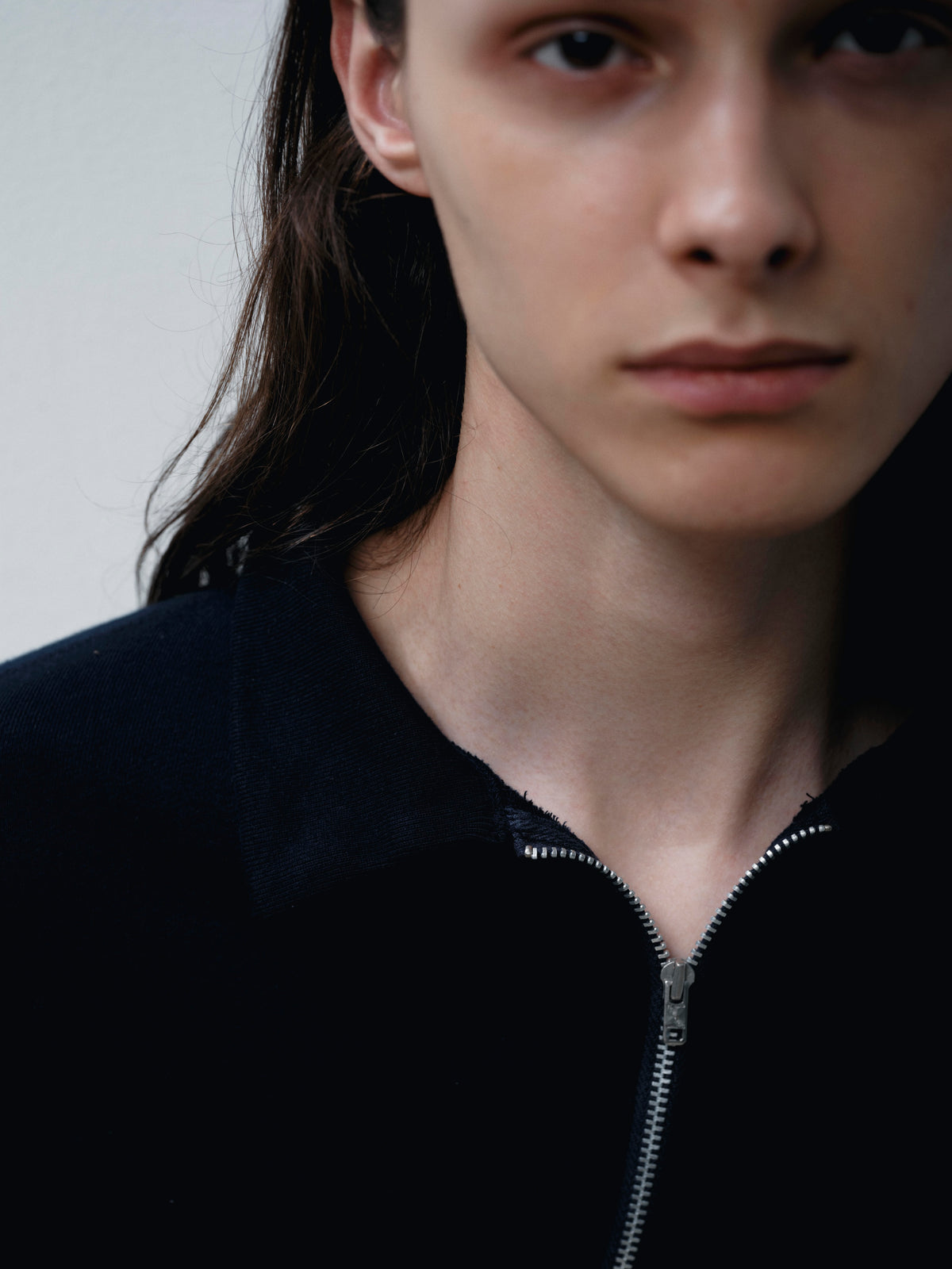 COTTON FRENCH TERRY HALF ZIP SHIRT（コットンフレンチハーフジップシャツ）｜FOUNDOUR（ファウンダ）ONLINE STORE