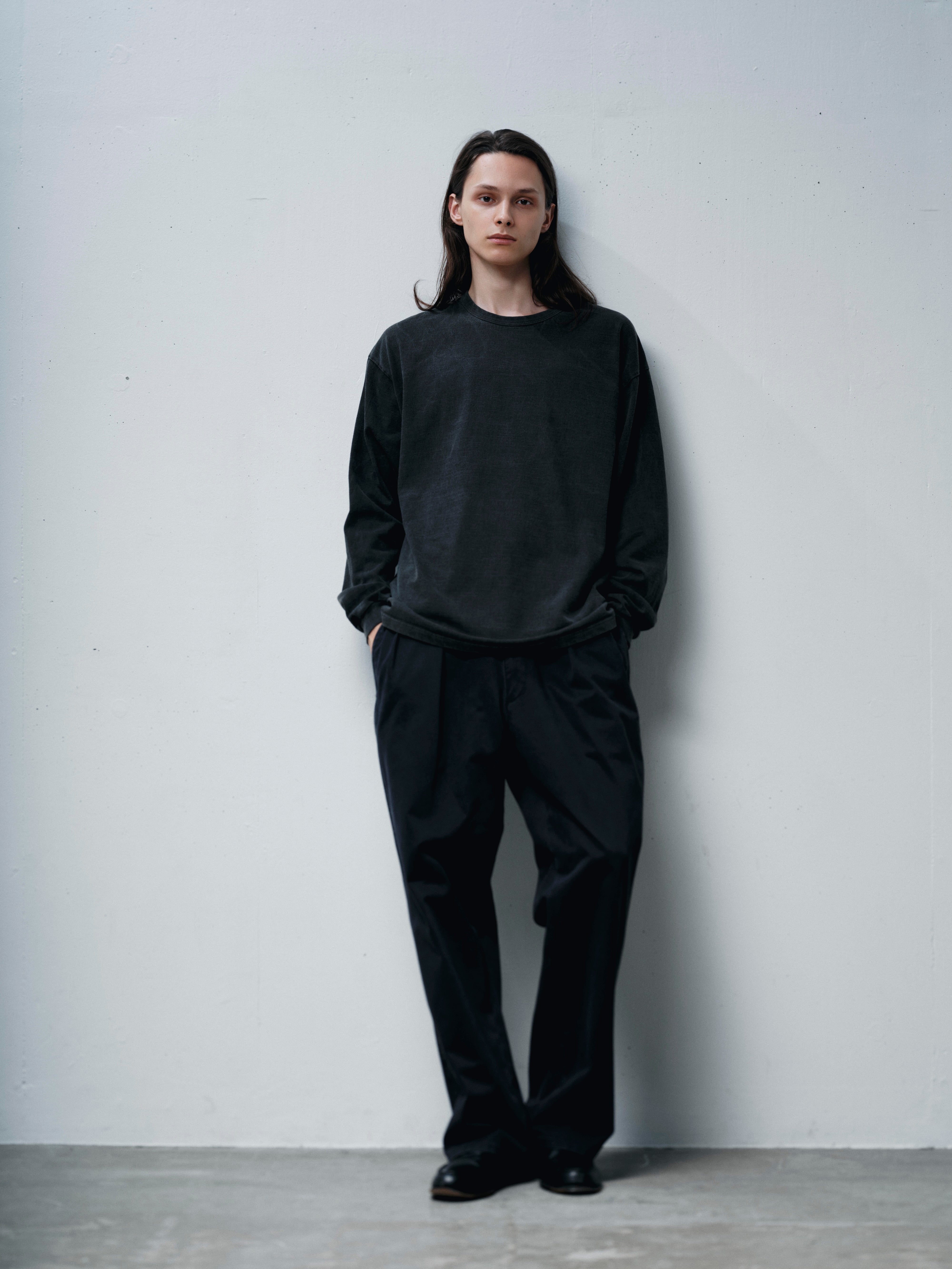 COTTON BD FADE SHORT SLEEVE TEE（コットンボタンダウンショートスリーブTシャツ）｜FOUNDOUR（ファウンダ）ONLINE STORE