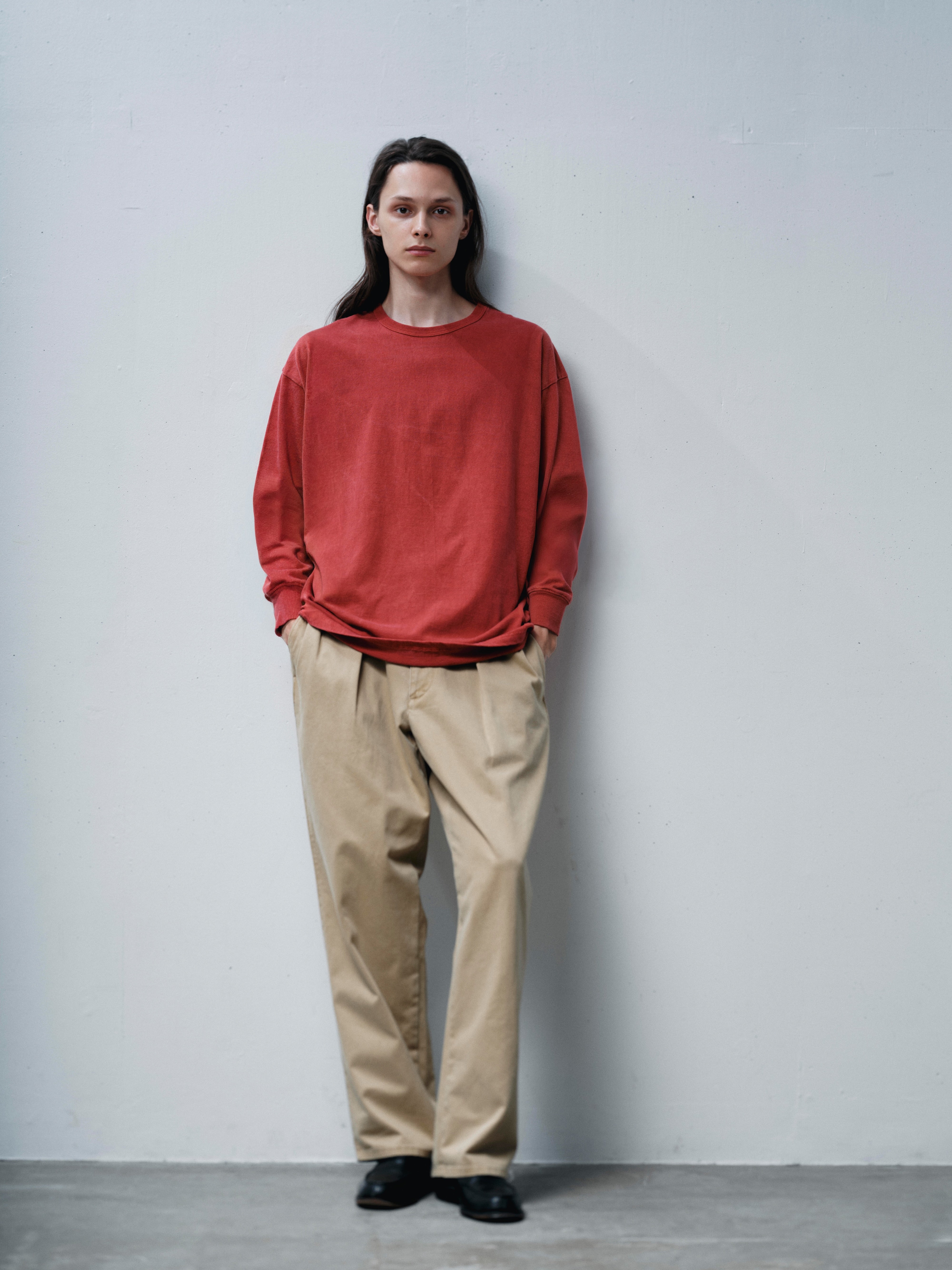 COTTON BD FADE SHORT SLEEVE TEE（コットンボタンダウンショートスリーブTシャツ）｜FOUNDOUR（ファウンダ）ONLINE STORE