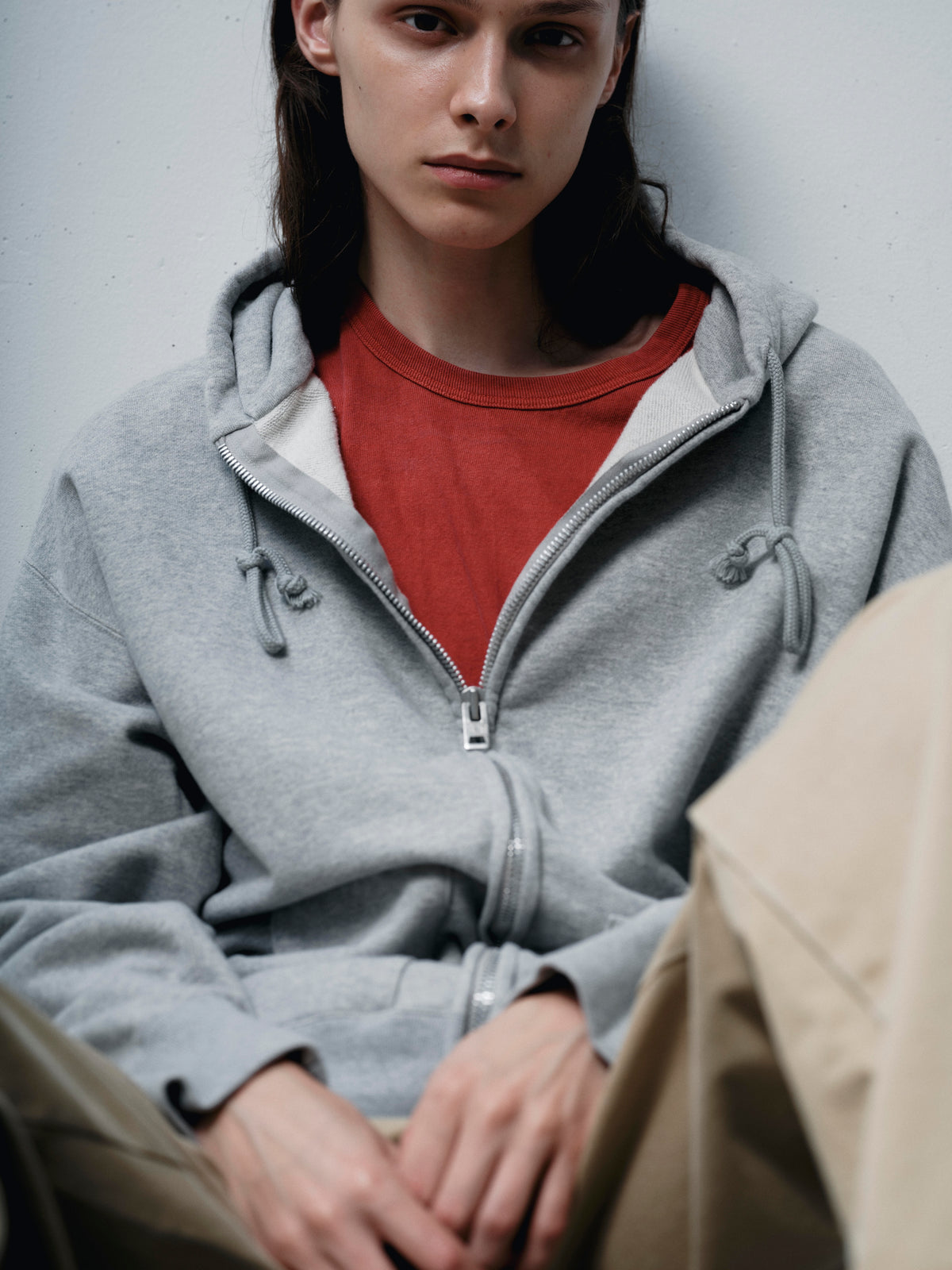 COTTON FRENCH TERRY ZIP UP HOODIE（コットンフレンチテリージップアップフーディー）｜FOUNDOUR（ファウンダ）ONLINE STORE