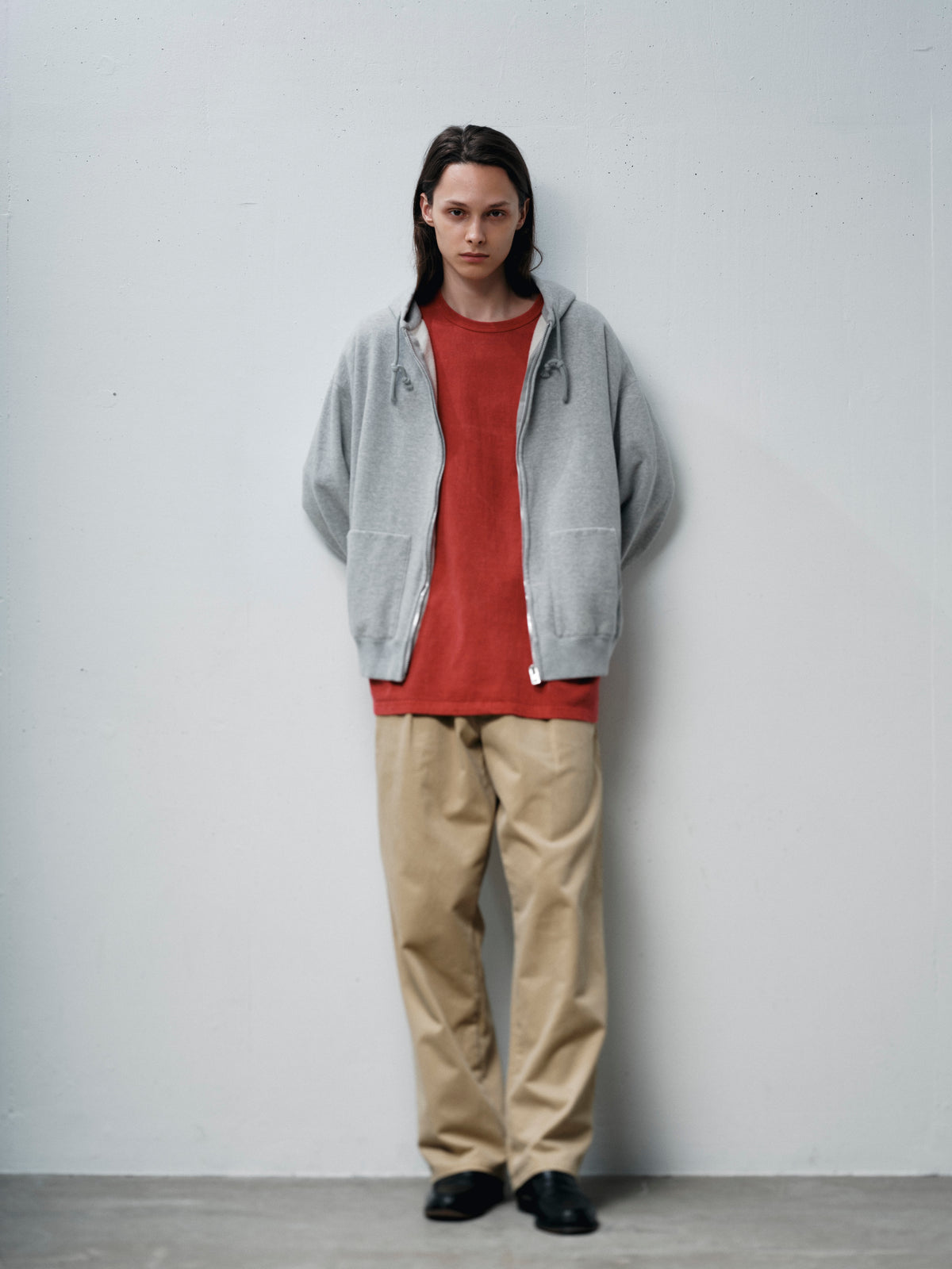 COTTON FRENCH TERRY ZIP UP HOODIE（コットンフレンチテリージップアップフーディー）｜FOUNDOUR（ファウンダ）ONLINE STORE