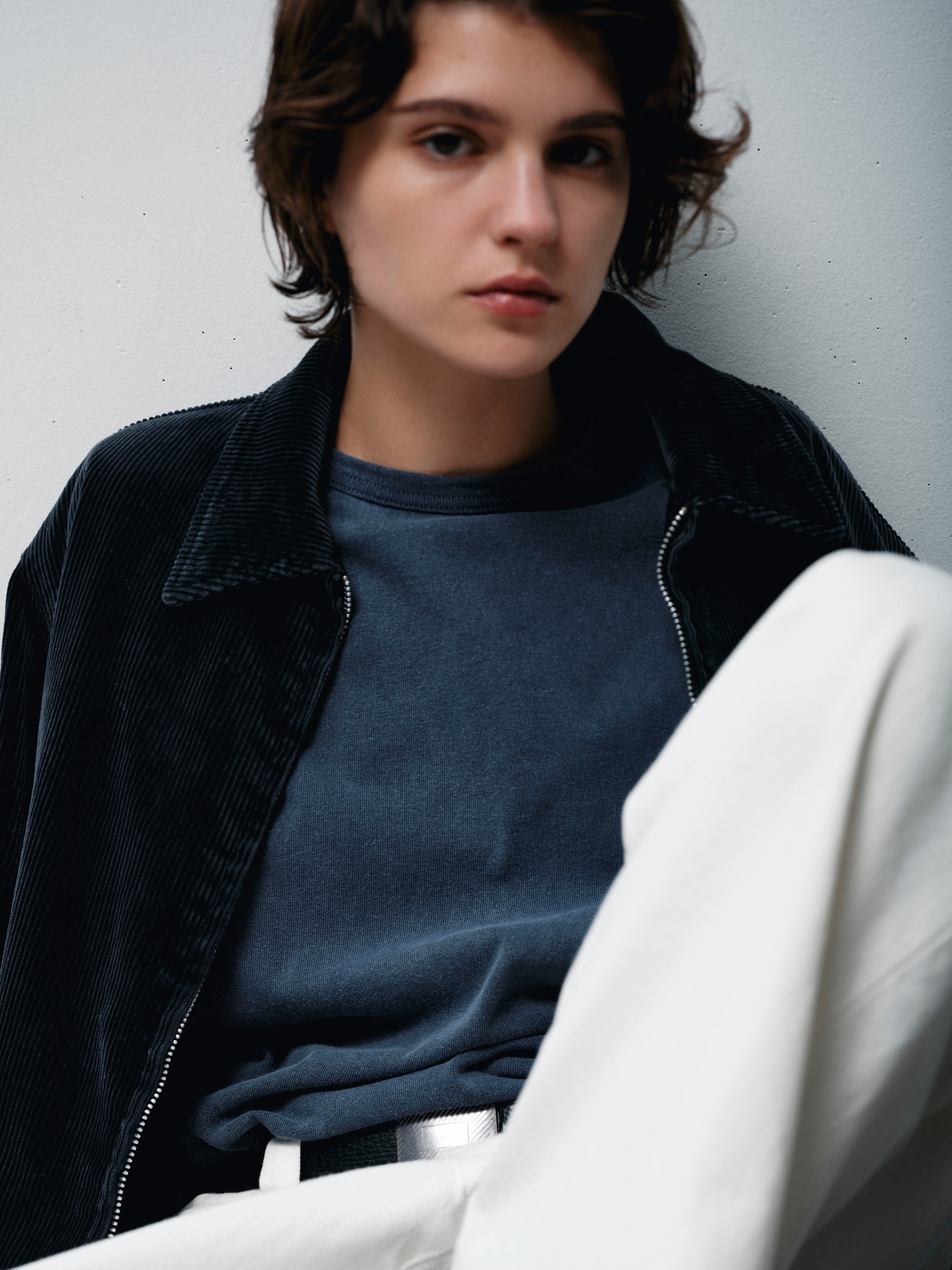 COTTON BD FADE SHORT SLEEVE TEE（コットンボタンダウンショートスリーブTシャツ）｜FOUNDOUR（ファウンダ）ONLINE STORE