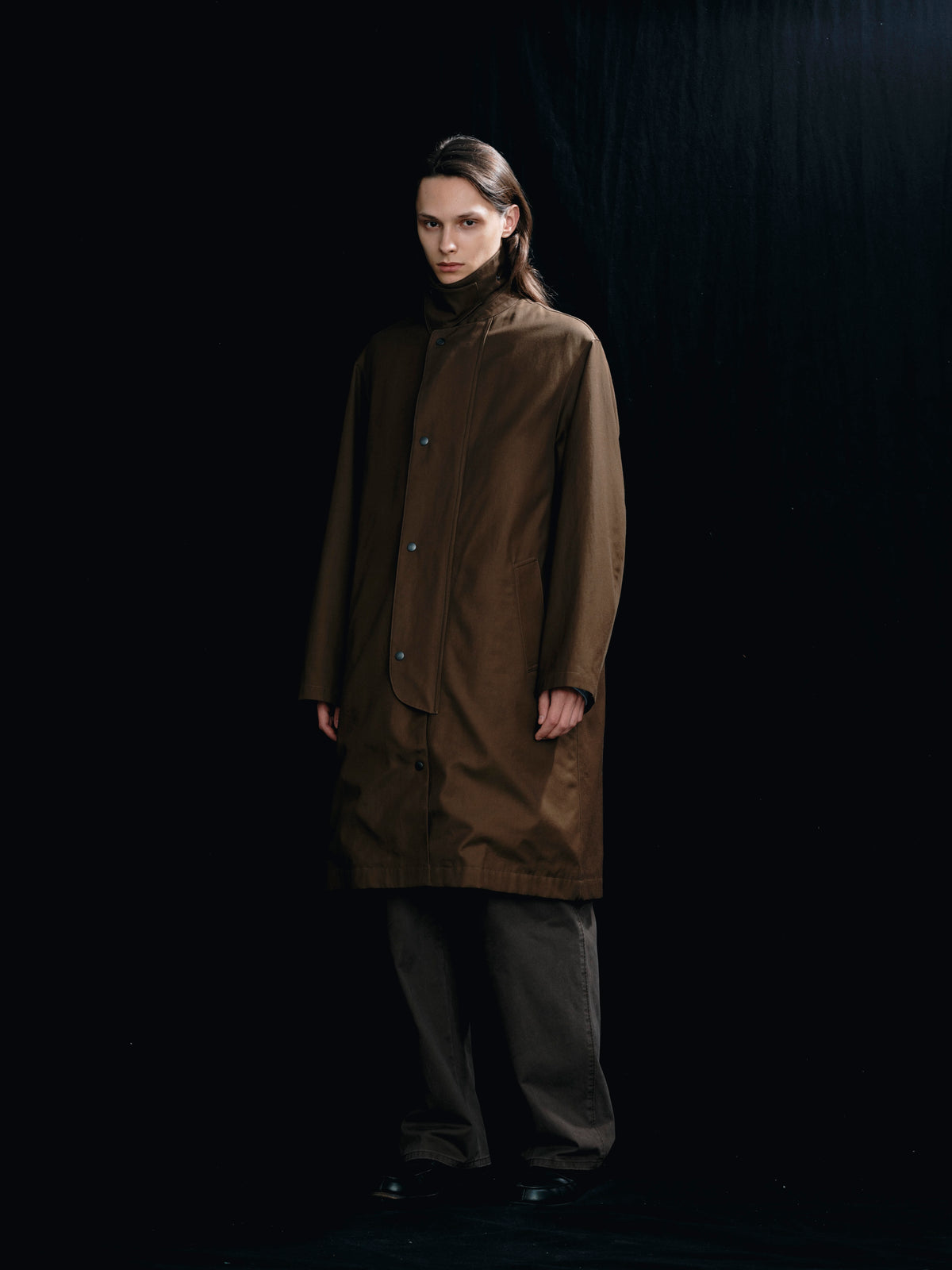 COTTON VISCOSE OVERCOAT（コットンビスコースオーバーコート）｜FOUNDOUR（ファウンダ）ONLINE STORE