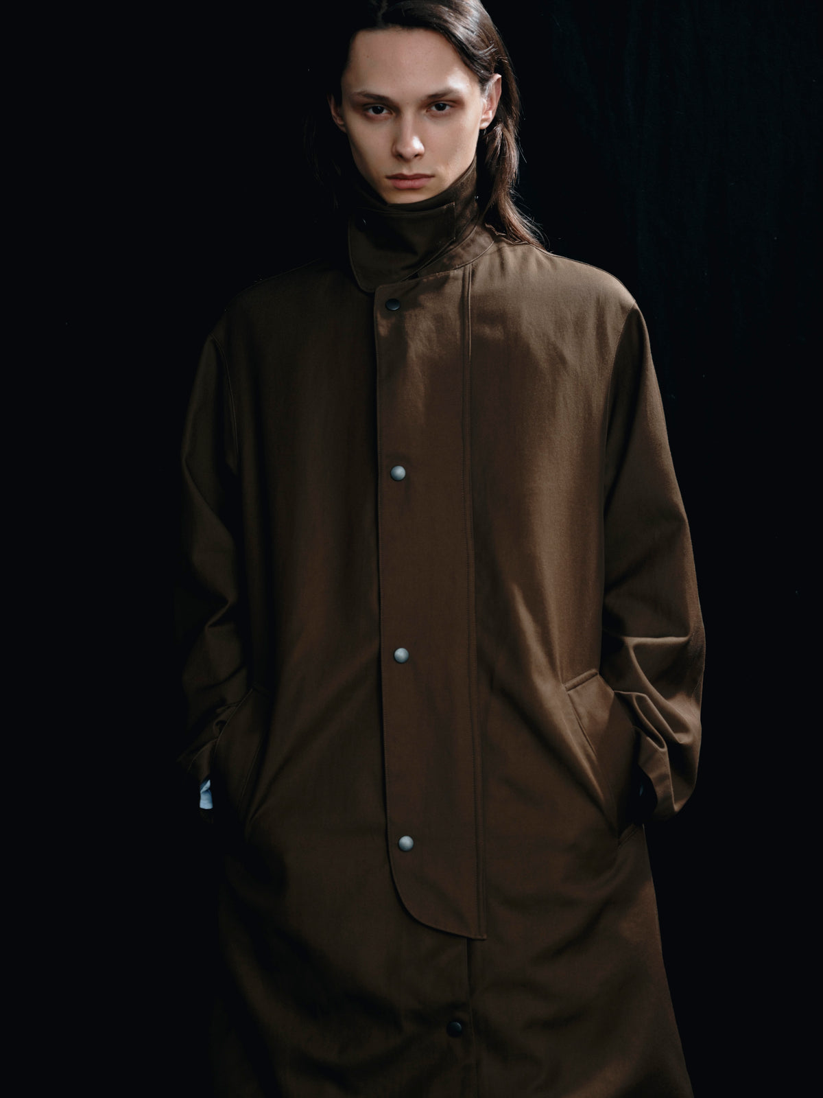 COTTON VISCOSE OVERCOAT（コットンビスコースオーバーコート）｜FOUNDOUR（ファウンダ）ONLINE STORE