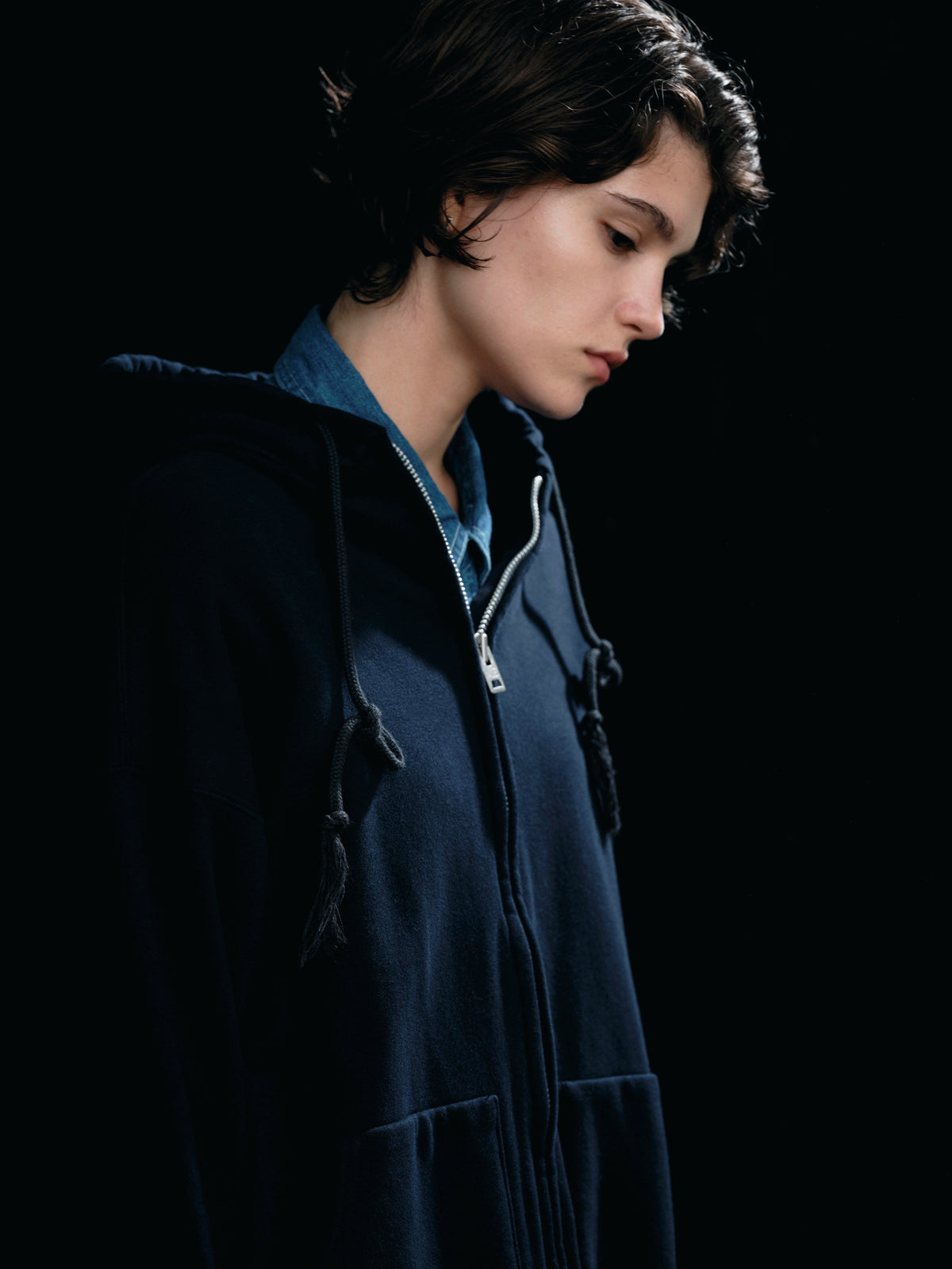 COTTON FRENCH TERRY ZIP UP HOODIE（コットンフレンチテリージップアップフーディー）｜FOUNDOUR（ファウンダ）ONLINE STORE