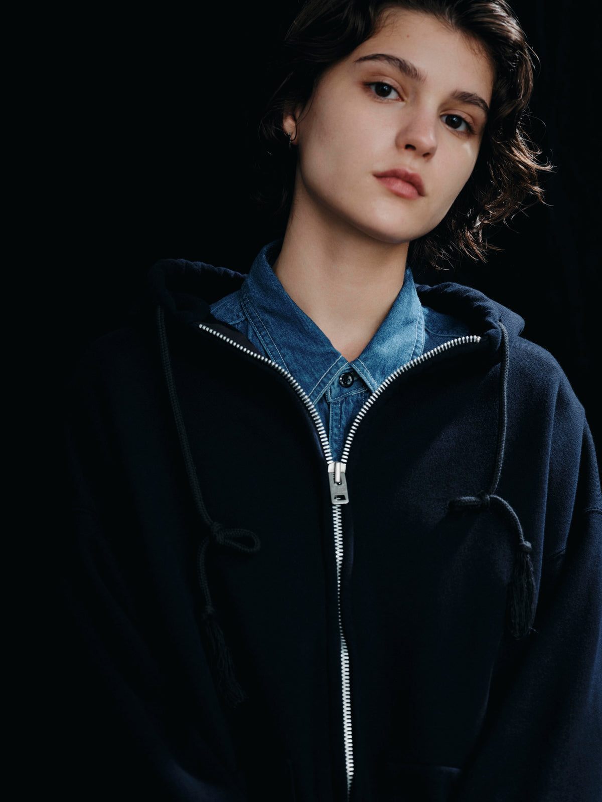 COTTON FRENCH TERRY ZIP UP HOODIE（コットンフレンチテリージップアップフーディー）｜FOUNDOUR（ファウンダ）ONLINE STORE