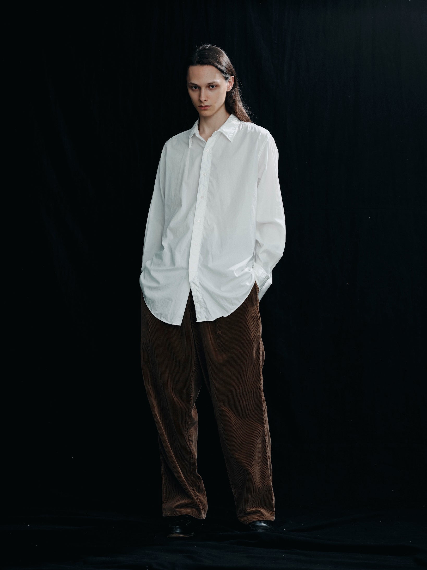 COTTON BROAD REGULAR COLLAR SHIRT（コットンブロードレギュラーカラーシャツ）｜FOUNDOUR（ファウンダ）ONLINE STORE