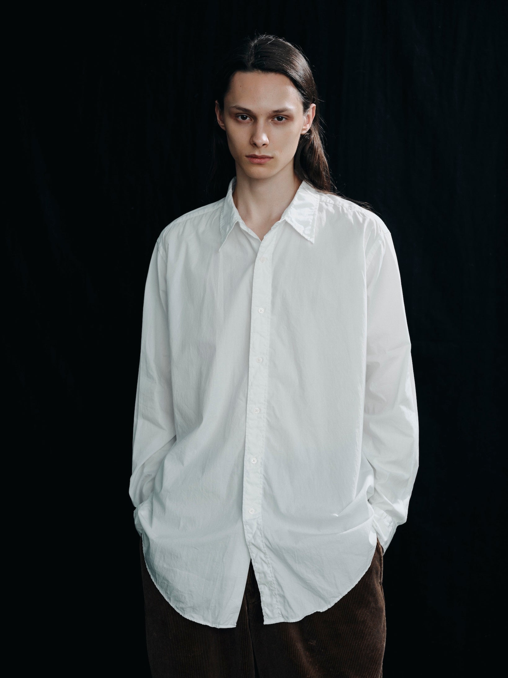 COTTON BROAD REGULAR COLLAR SHIRT（コットンブロードレギュラーカラーシャツ）｜FOUNDOUR（ファウンダ）ONLINE STORE