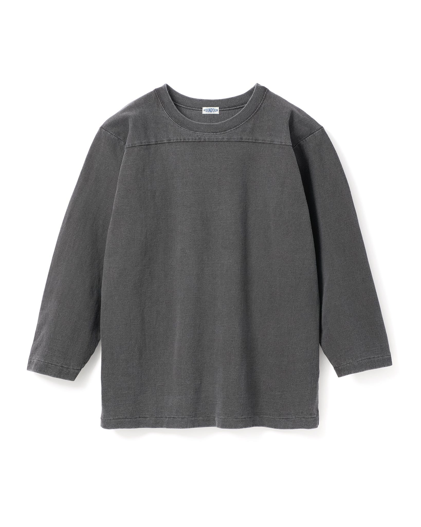 COTTON BD FADE  FOOTBALL TEE（コットンボタンダウンフェードフットボールTシャツ）｜FOUNDOUR（ファウンダ）ONLINE STORE