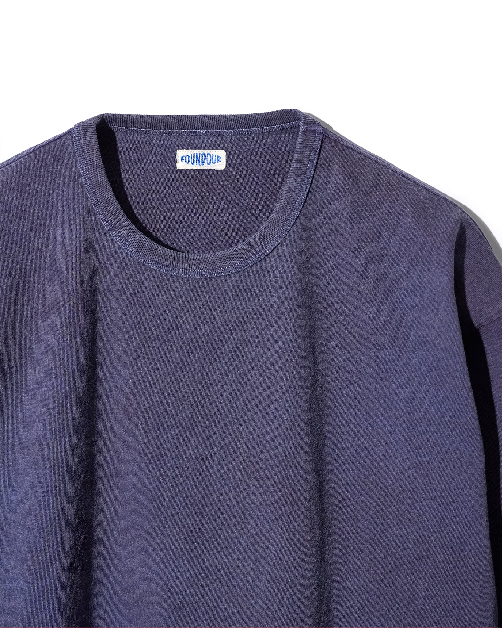 COTTON BD FADE SHORT SLEEVE TEE（コットンボタンダウンショートスリーブTシャツ）｜FOUNDOUR（ファウンダ）ONLINE STORE