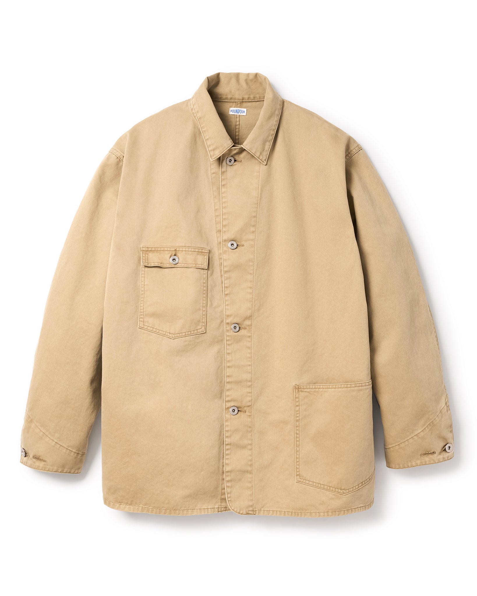 COTTON CHINO COVERALL（コットンチノカバーオール）｜FOUNDOUR