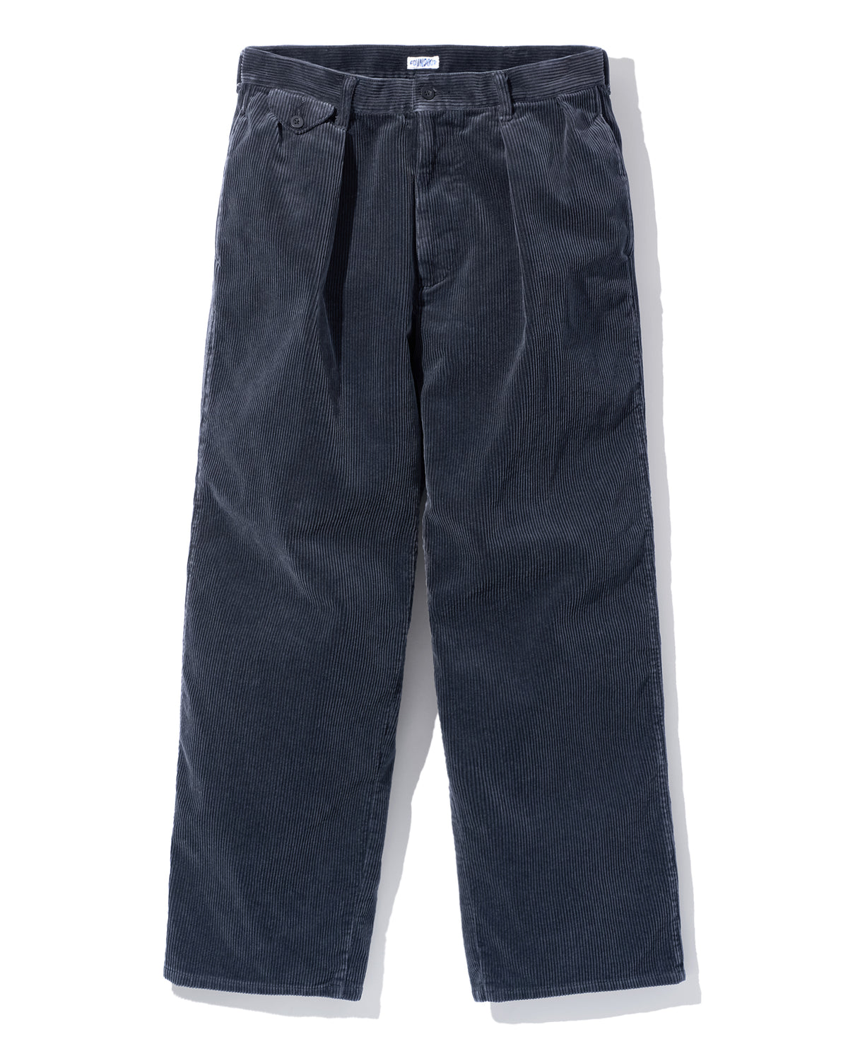 COTTON CORDUROY WIDE TUCK TROUSERS（コットンコーデュロイワイドタックトラウザー）｜FOUNDOUR（ファウンダ）ONLINE STORE