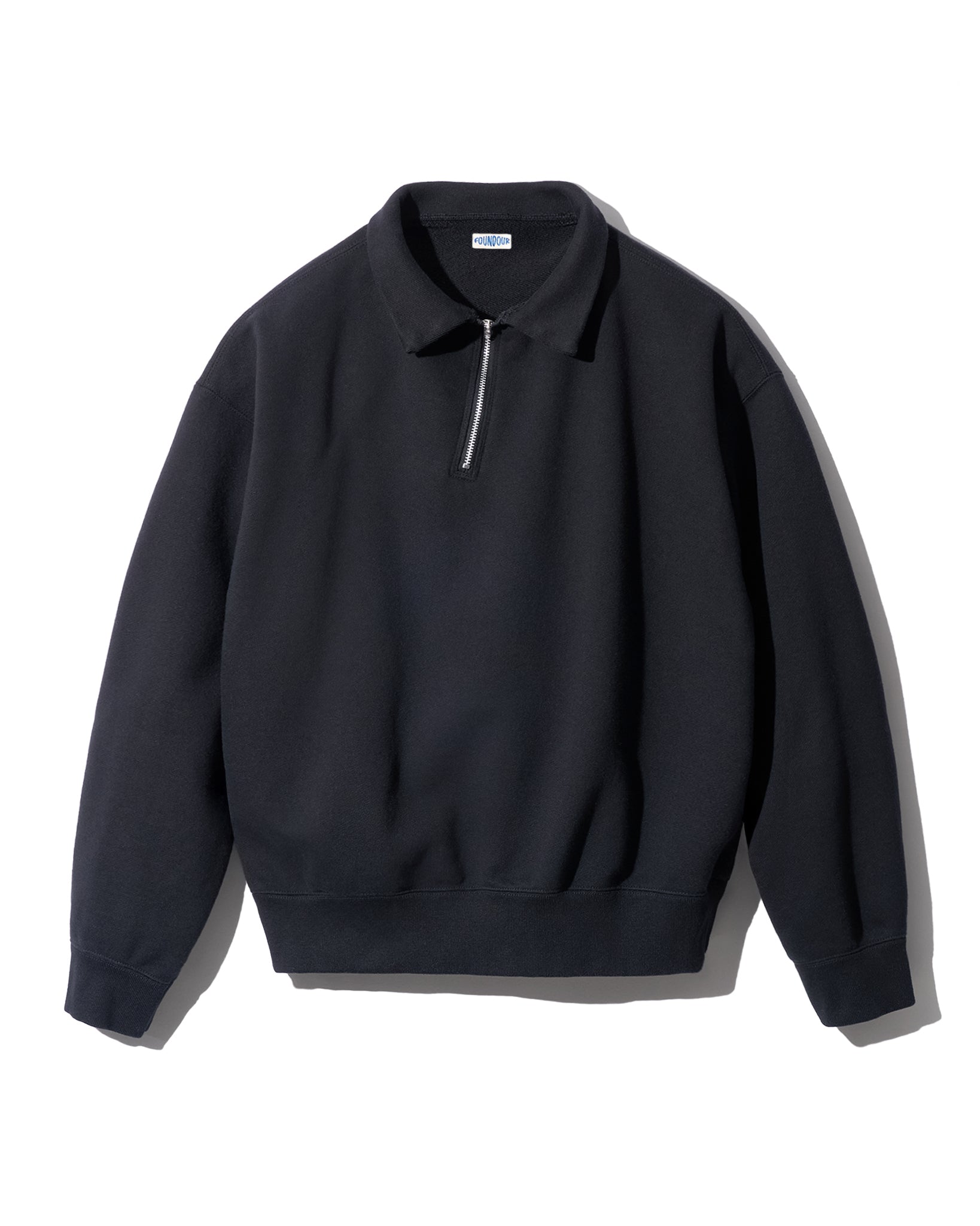 COTTON FRENCH TERRY HALF ZIP SHIRT（コットンフレンチハーフジップ