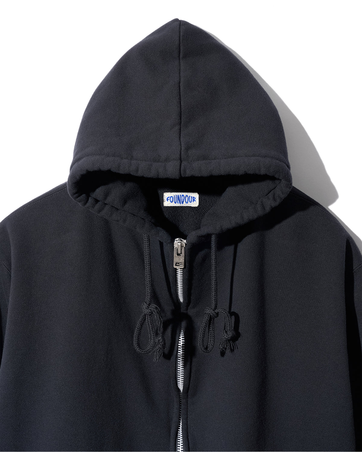 COTTON FRENCH TERRY ZIP UP HOODIE（コットンフレンチテリージップアップフーディー）｜FOUNDOUR（ファウンダ）ONLINE STORE