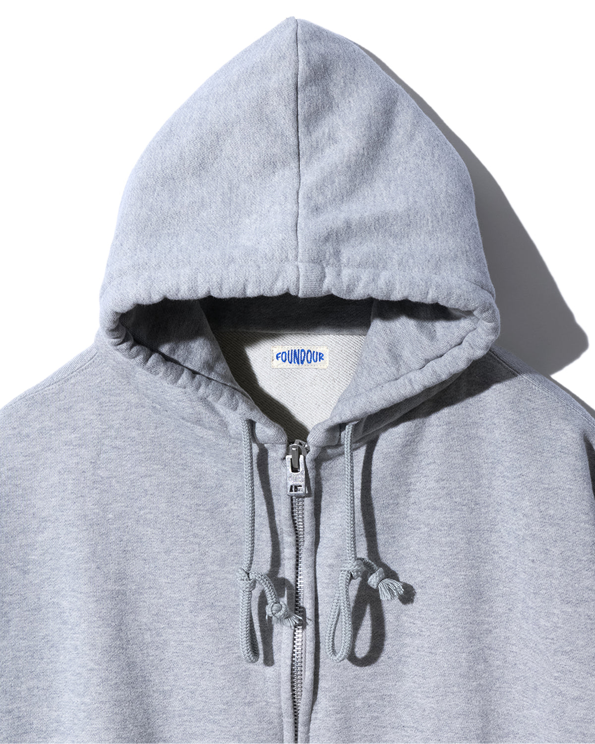 COTTON FRENCH TERRY ZIP UP HOODIE（コットンフレンチテリージップアップフーディー）｜FOUNDOUR（ファウンダ）ONLINE STORE