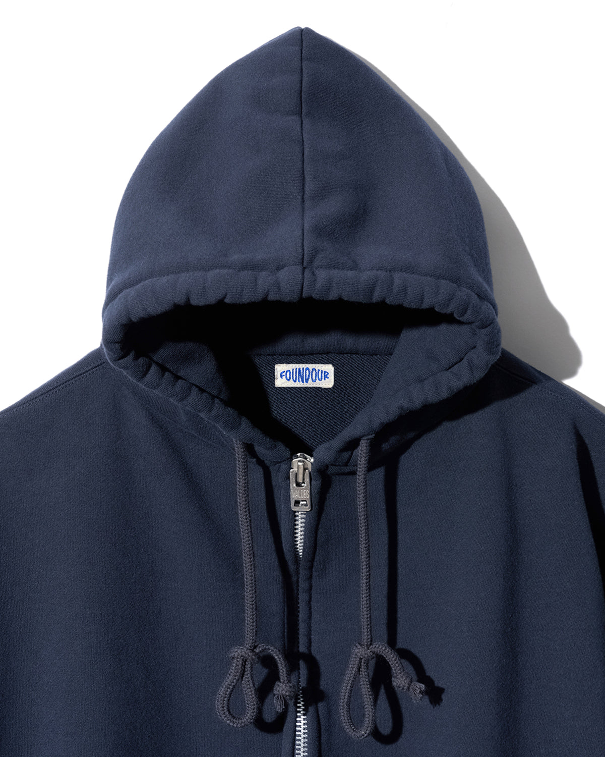 COTTON FRENCH TERRY ZIP UP HOODIE（コットンフレンチテリージップアップフーディー）｜FOUNDOUR（ファウンダ）ONLINE STORE