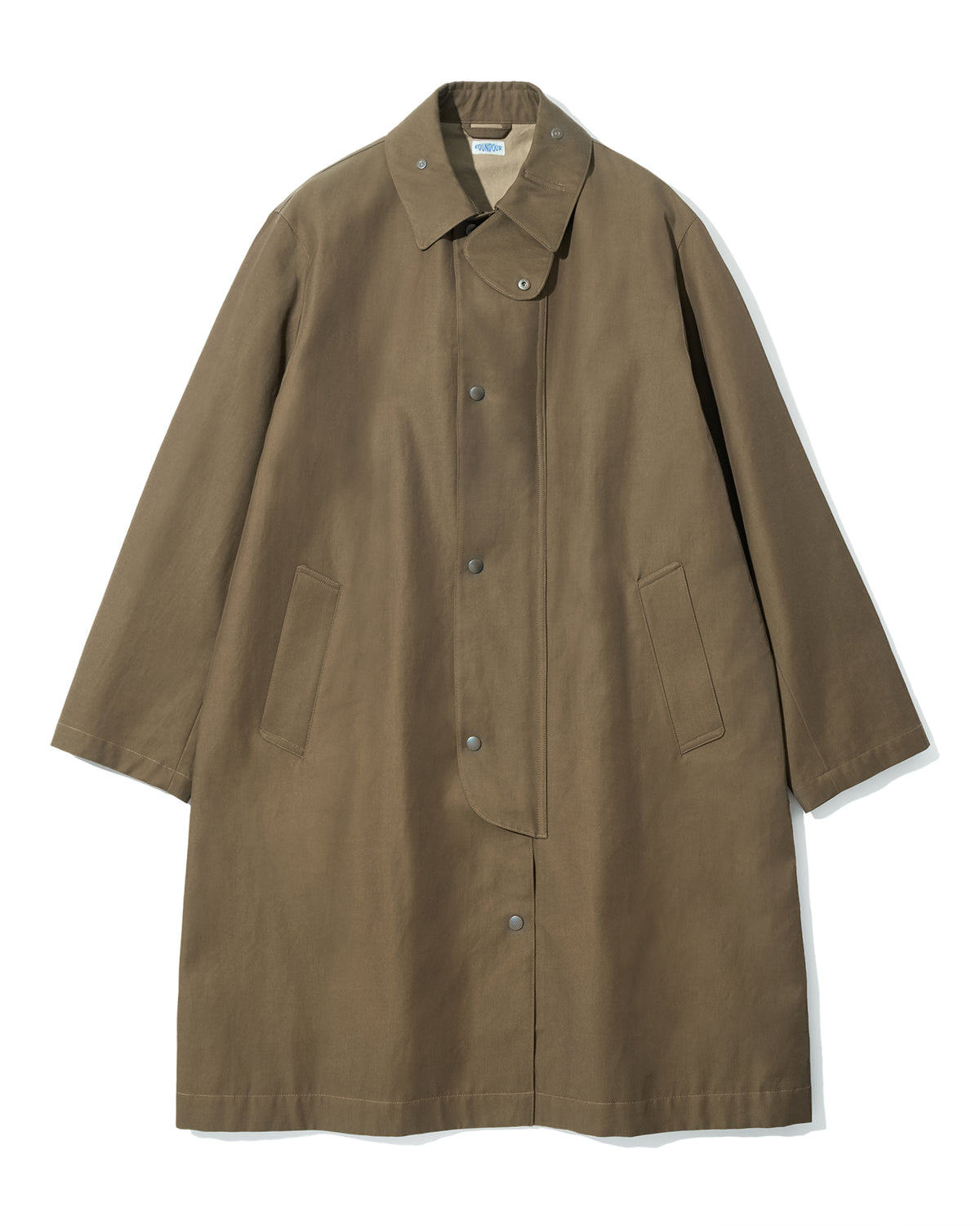 COTTON VISCOSE OVERCOAT（コットンビスコースオーバーコート）｜FOUNDOUR（ファウンダ）ONLINE STORE