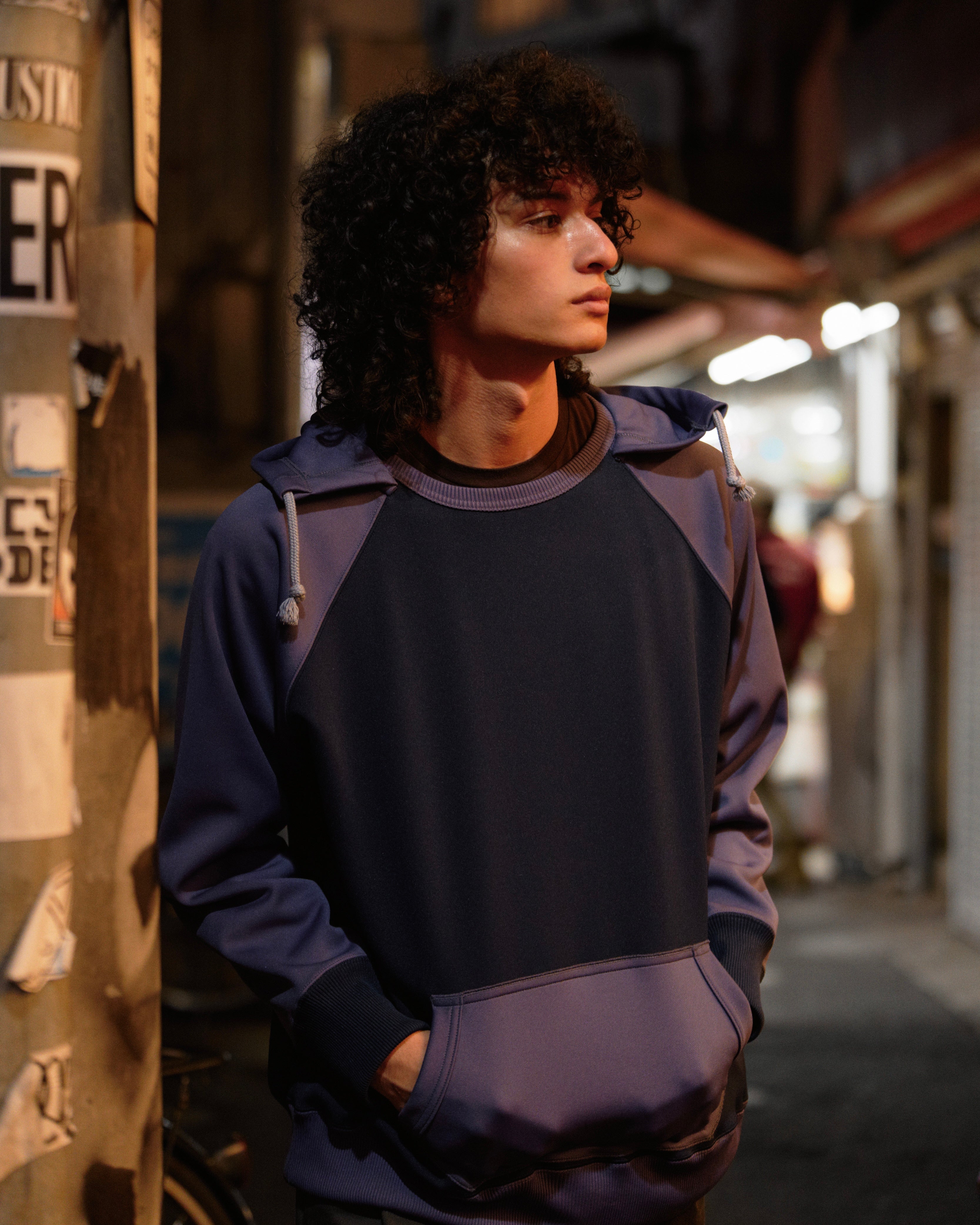 FOUNDOUR EX W FACE 2TONE HOODIE レショップ 別注 W FACE 2 TONE HOODIE（ダブルフェイスツートーンフーディー