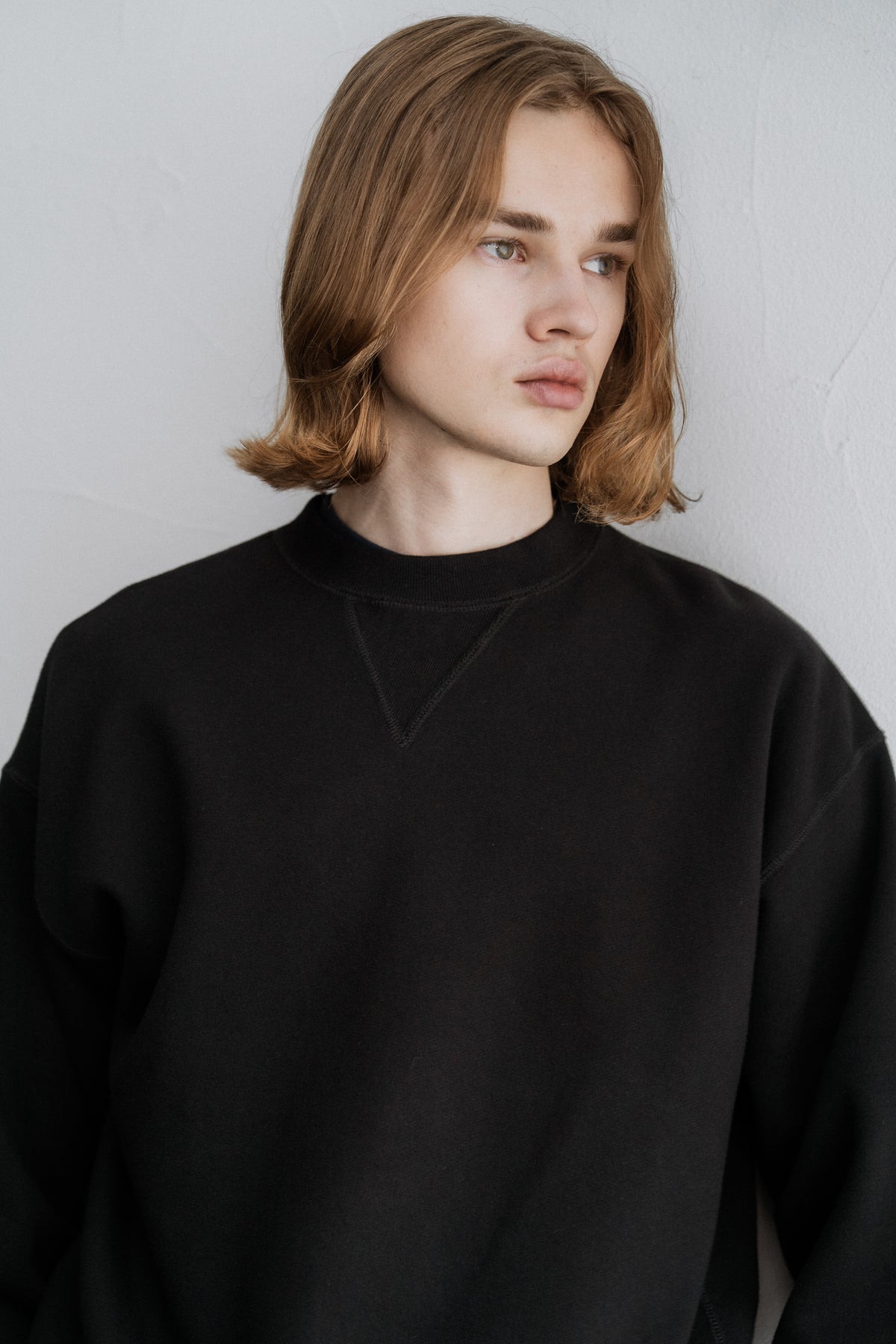 COTTON FRENCH TERRY CREW NECK SWEAT（コットンフレンチテリークルーネックスウェット）｜FOUNDOUR（ファウンダ）ONLINE STORE