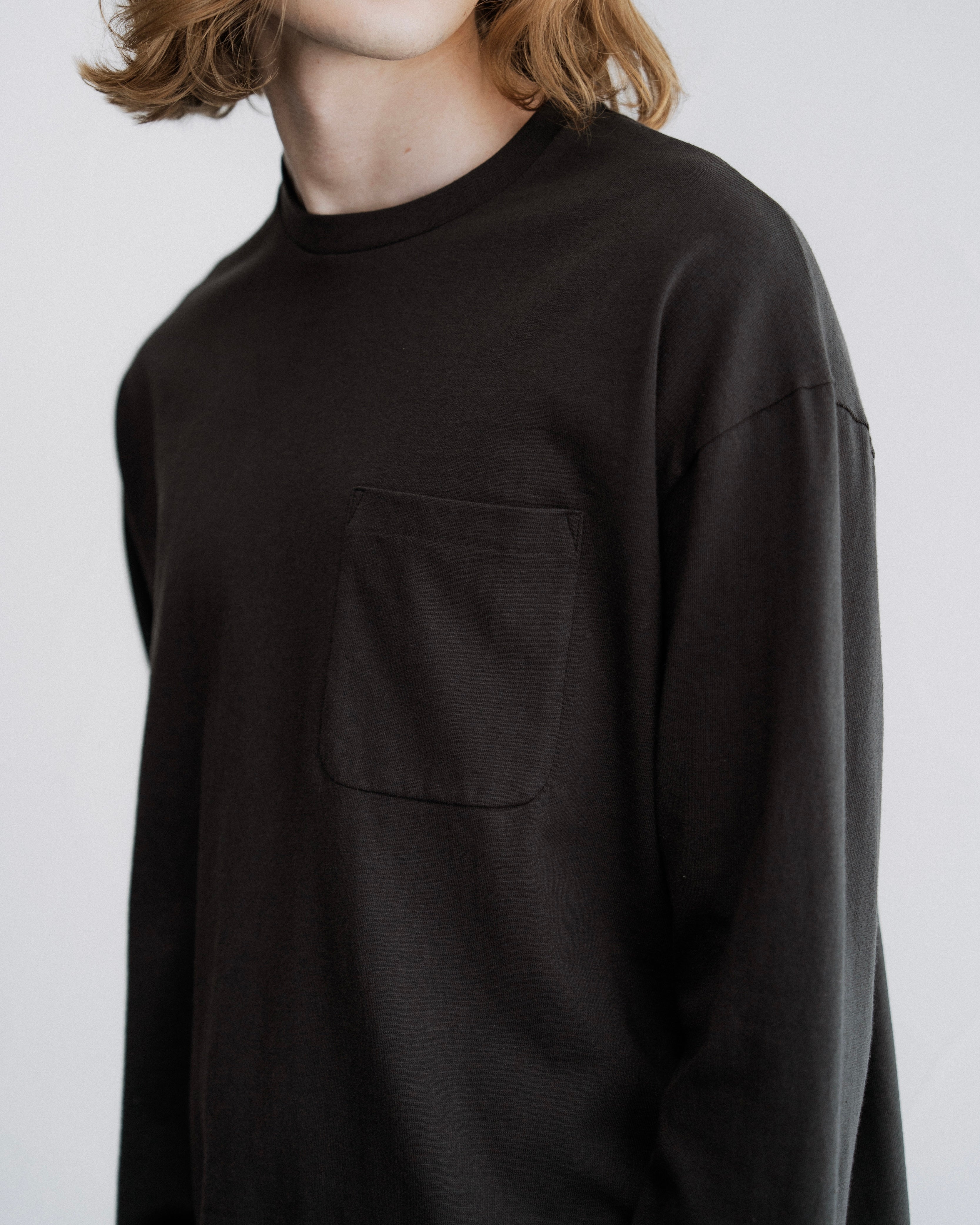 COTTON POCKET LONG SLEEVE TEE（コットンポケットロングスリーブTシャツ）｜FOUNDOUR（ファウンダ）ONLINE STORE