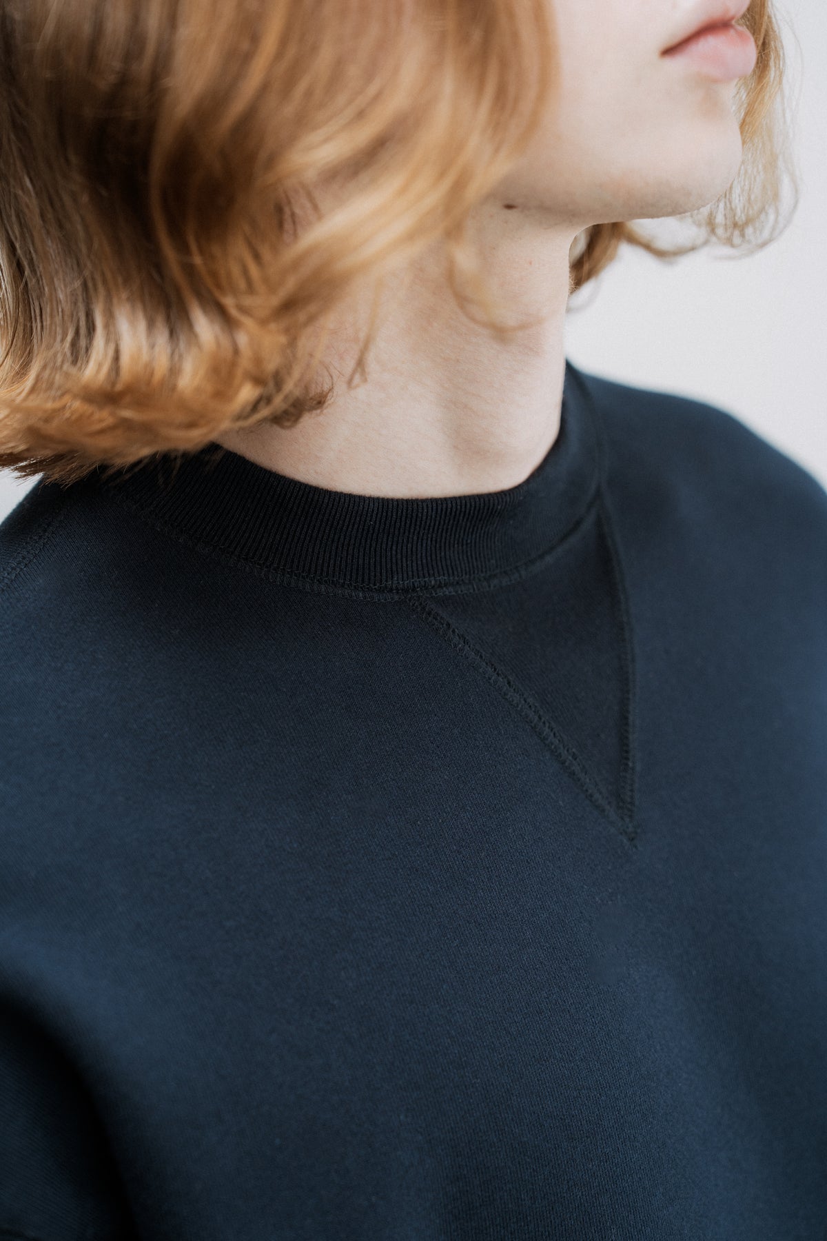 COTTON FRENCH TERRY CREW NECK SWEAT（コットンフレンチテリークルーネックスウェット）｜FOUNDOUR（ファウンダ）ONLINE STORE