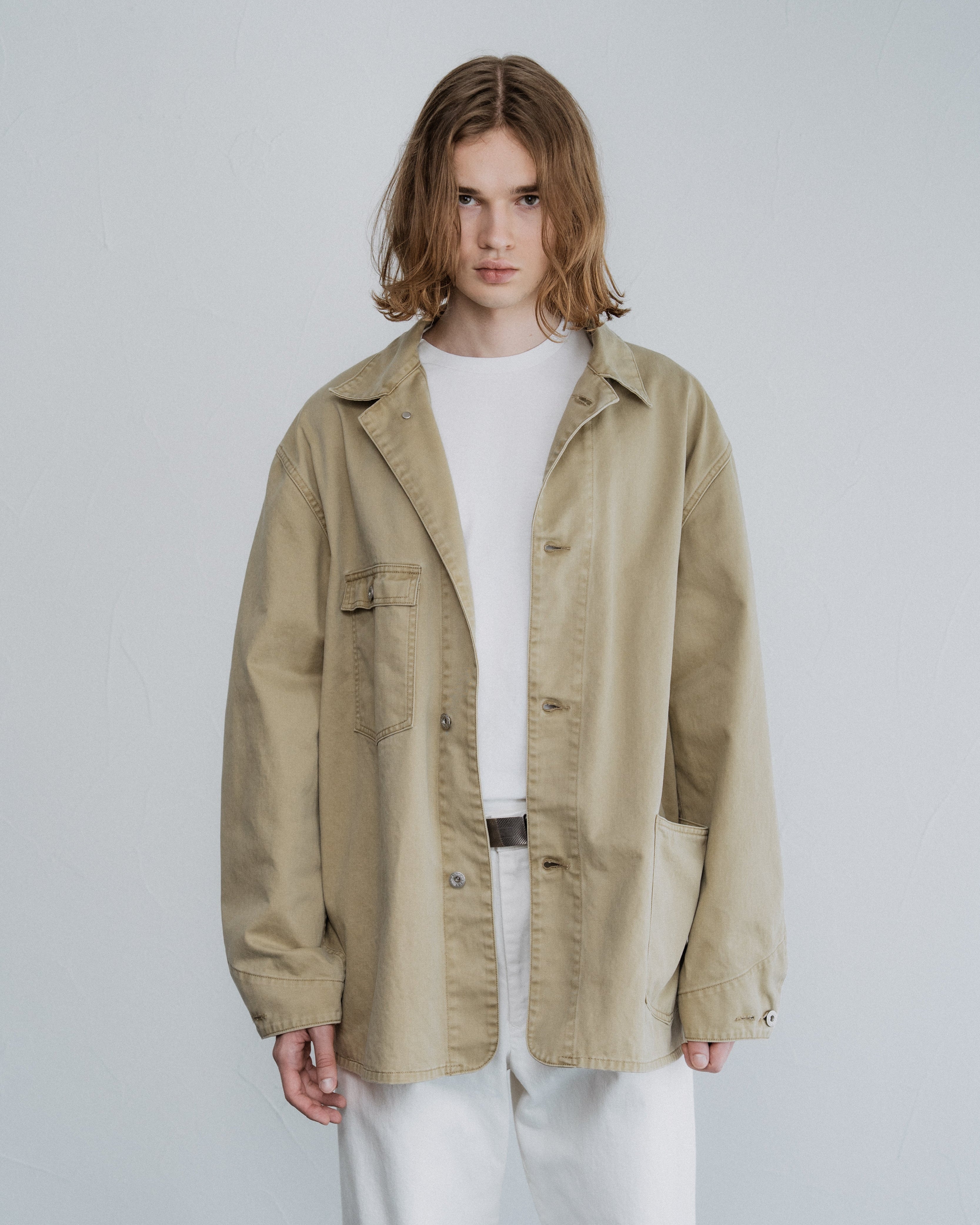 COTTON CHINO COVERALL（コットンチノカバーオール）｜FOUNDOUR