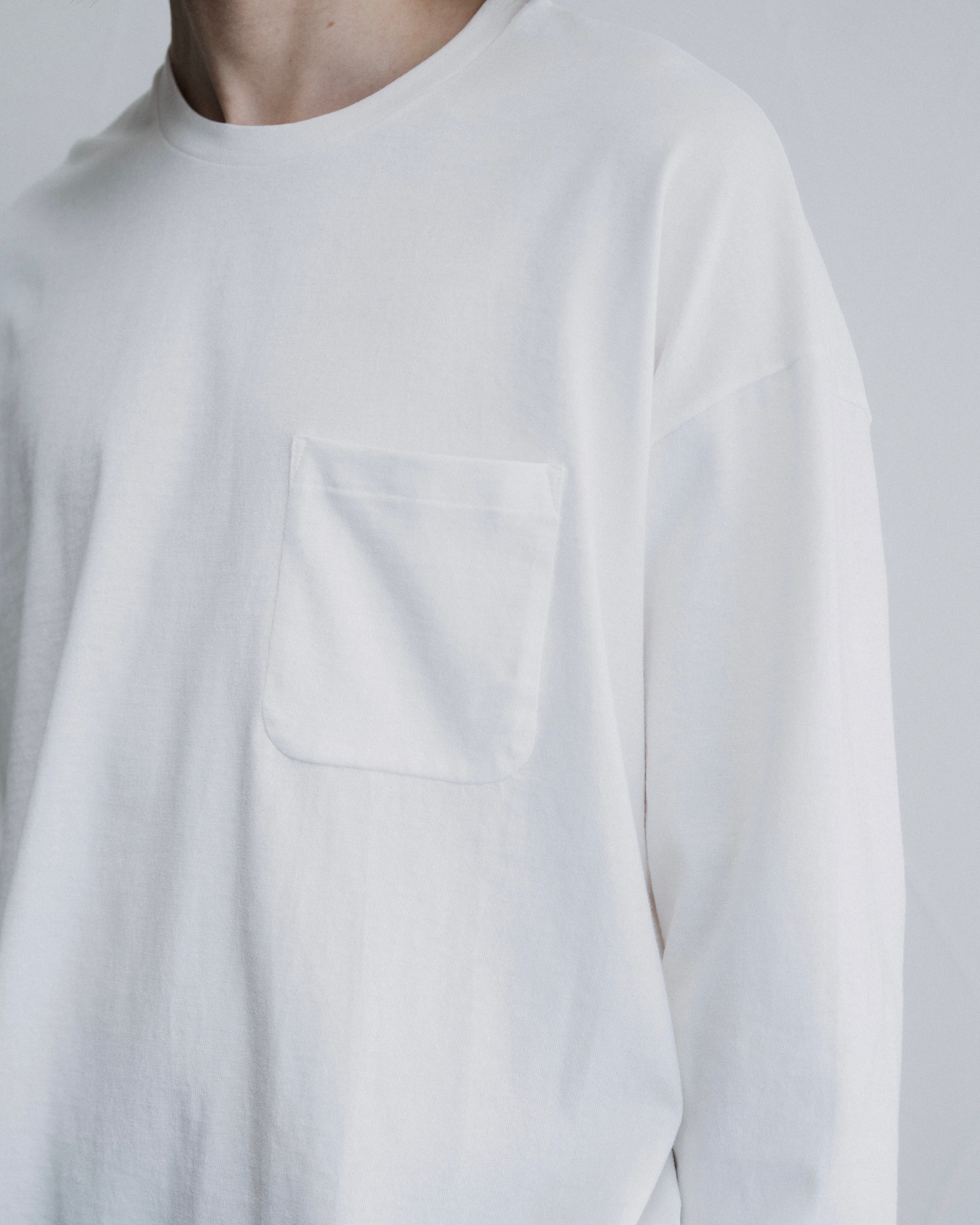 COTTON POCKET LONG SLEEVE TEE（コットンポケットロングスリーブTシャツ）｜FOUNDOUR（ファウンダ）ONLINE STORE