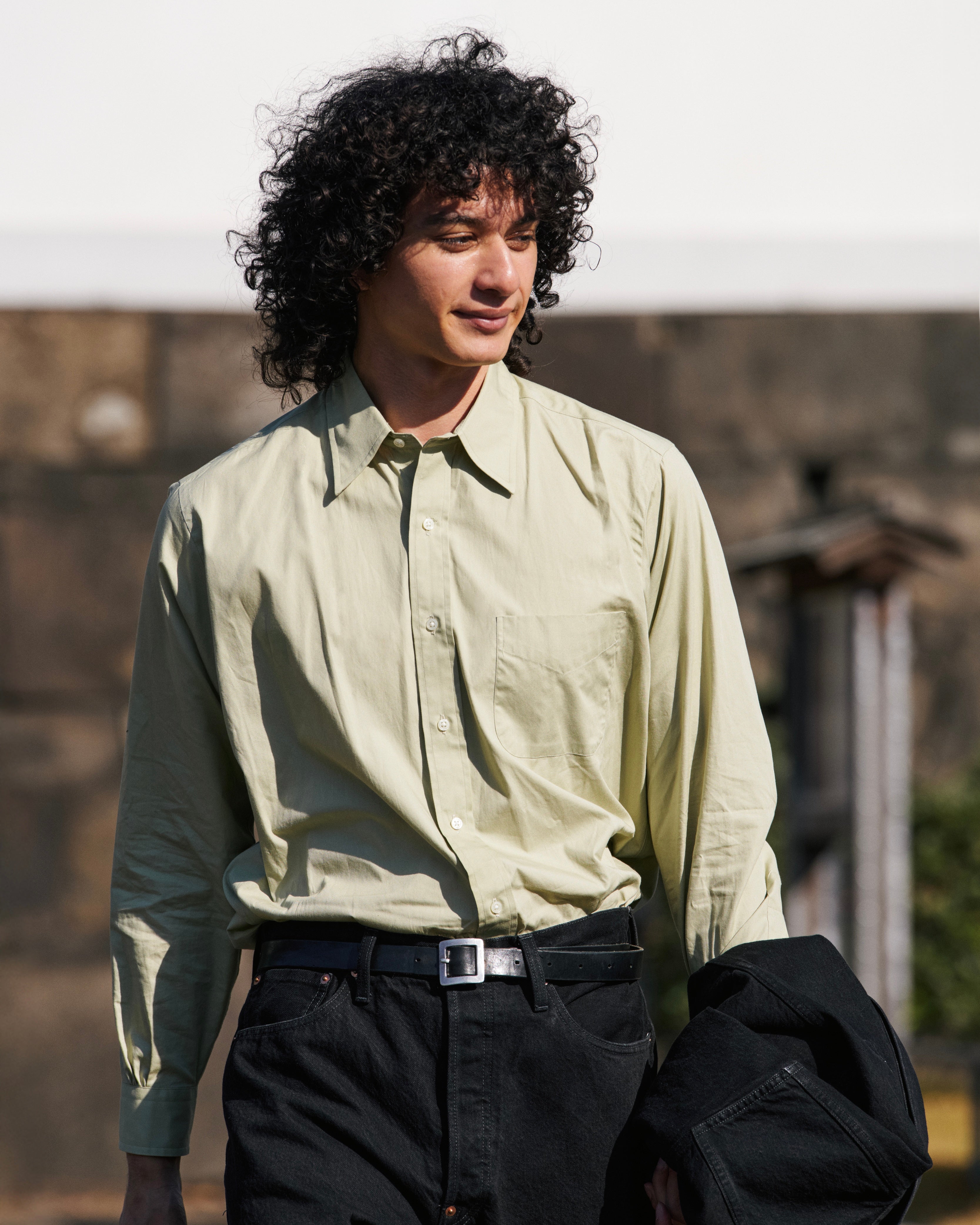 COTTON BROAD REGULAR COLLAR SHIRT（コットンブロードレギュラー