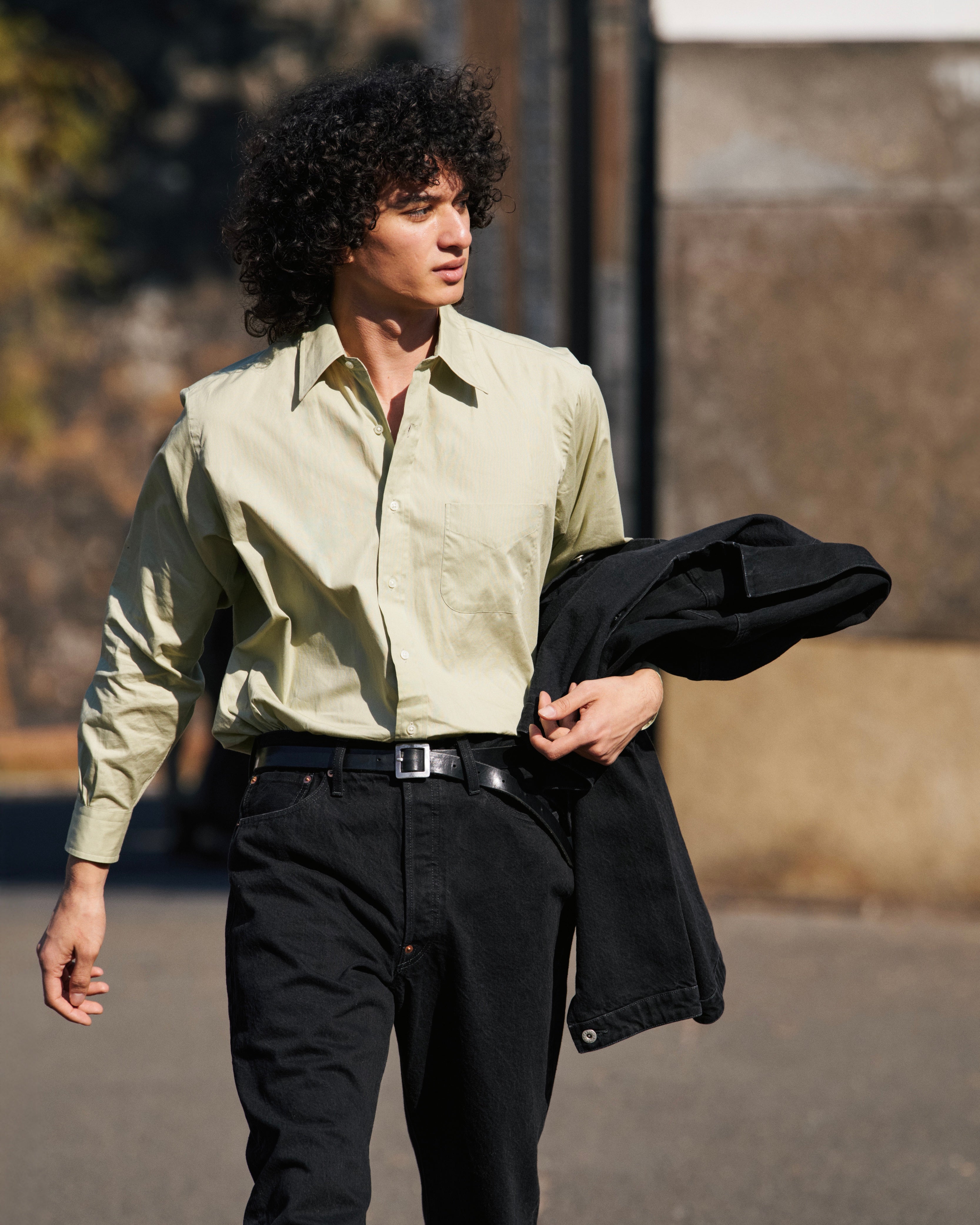 COTTON BROAD REGULAR COLLAR SHIRT（コットンブロードレギュラー