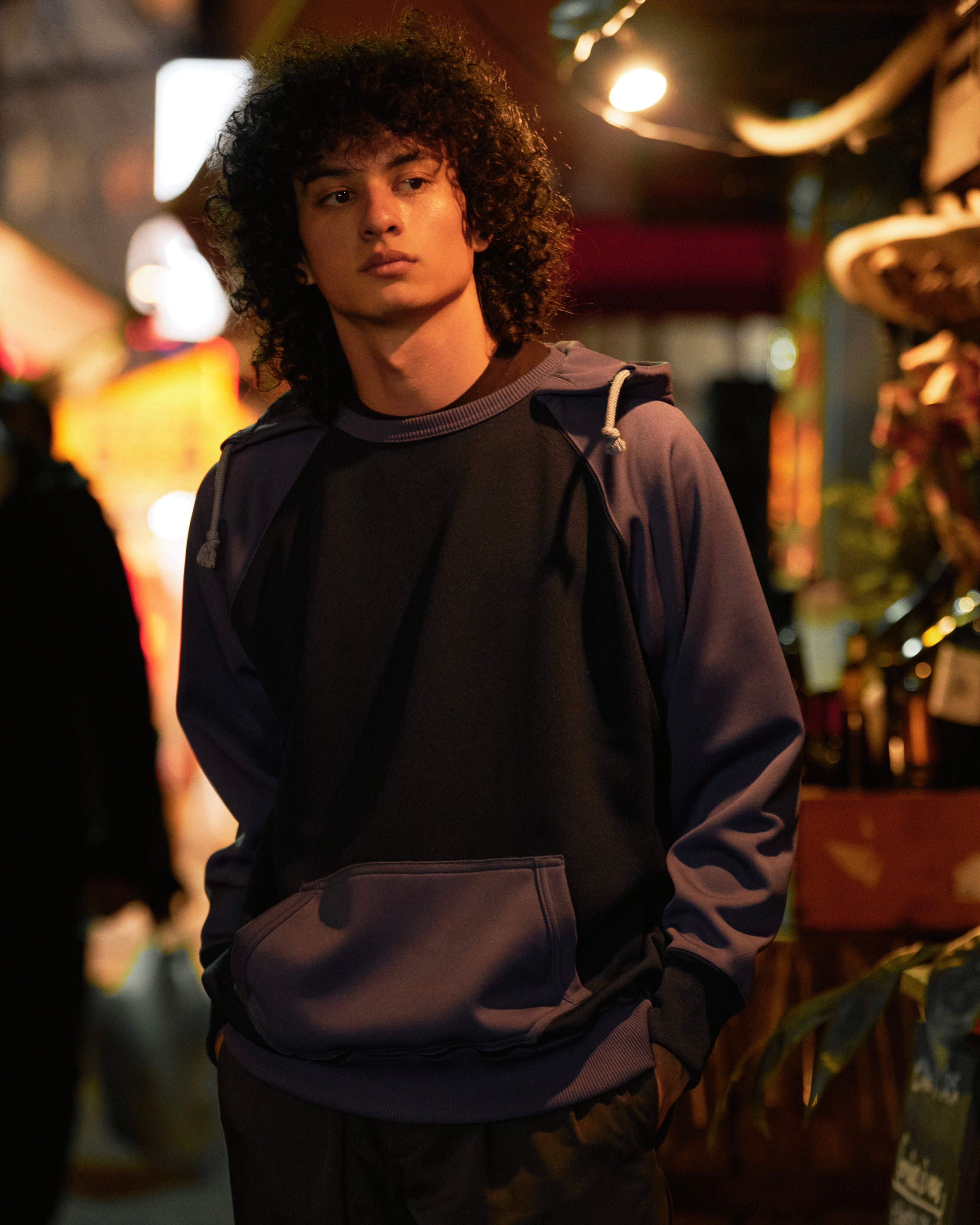 W FACE 2 TONE HOODIE（ダブルフェイスツートーンフーディー