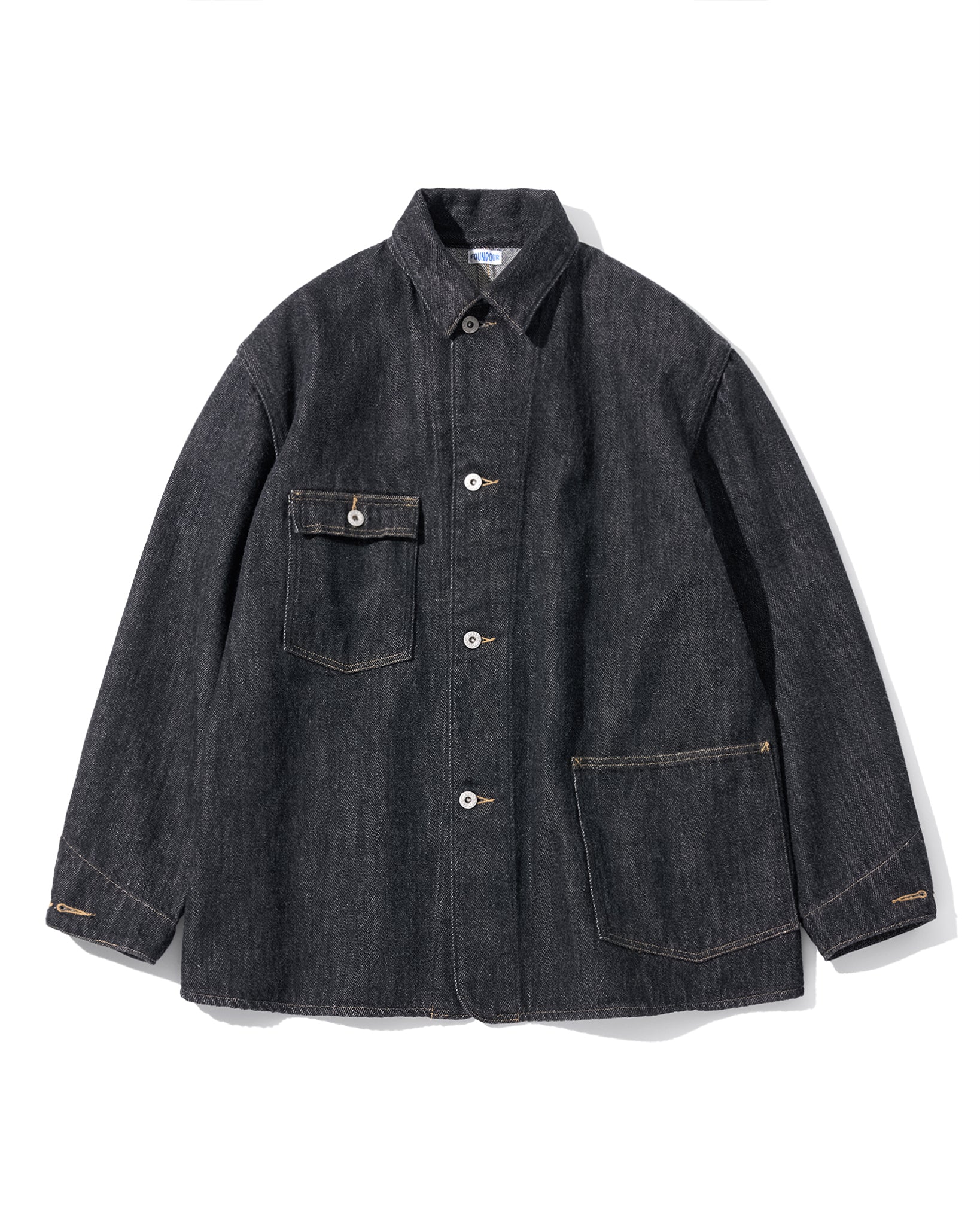 LOOSELY WOVEN DENIM COVERALL（ルーズリーウーヴンデニムカバーオール）｜FOUNDOUR（ファウンダ）ONLINE STORE