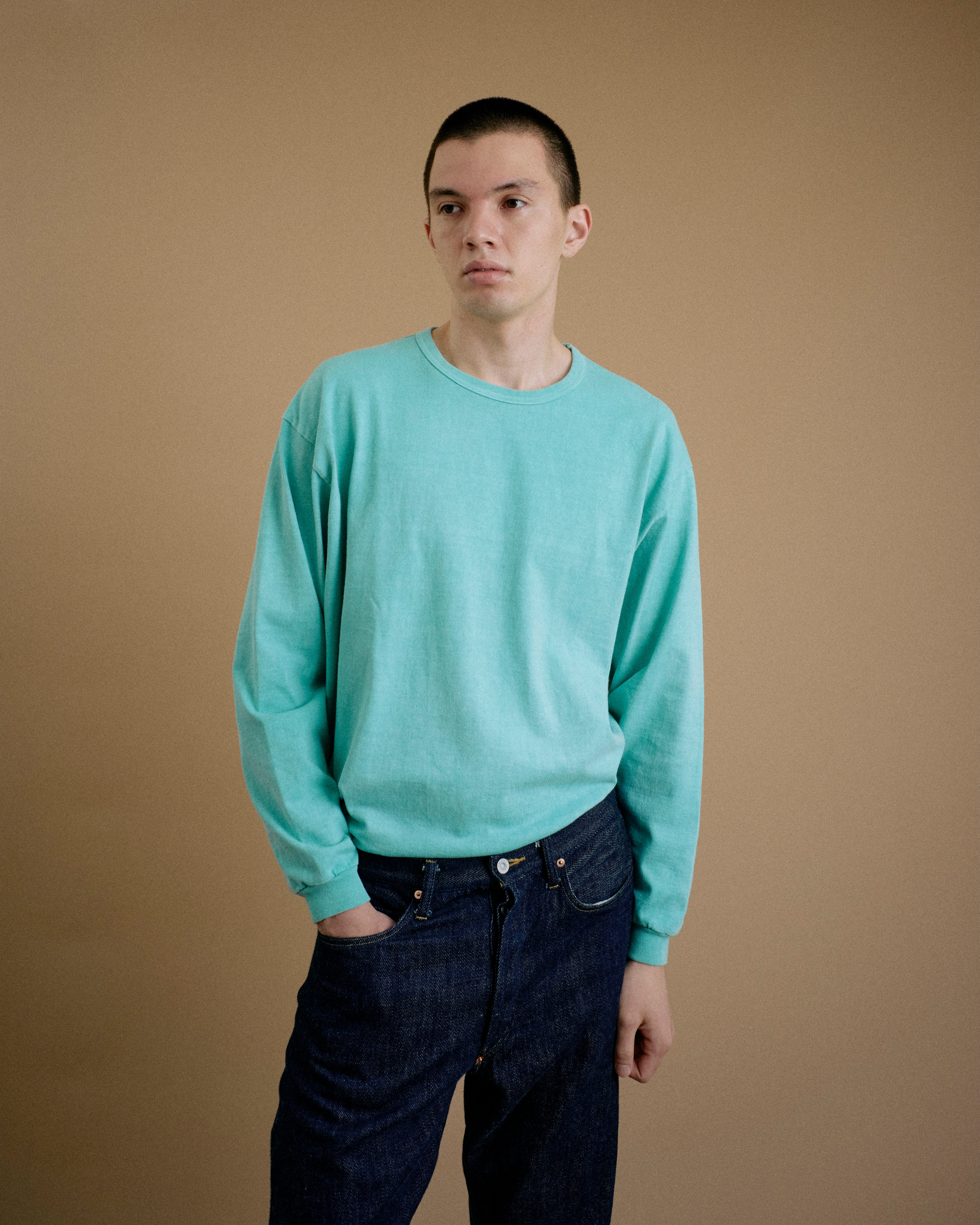 LONG SLEEVE FADE TEE SHIRT（ロングスリーブフェードTシャツ）｜FOUNDOUR（ファウンダ）ONLINE STORE