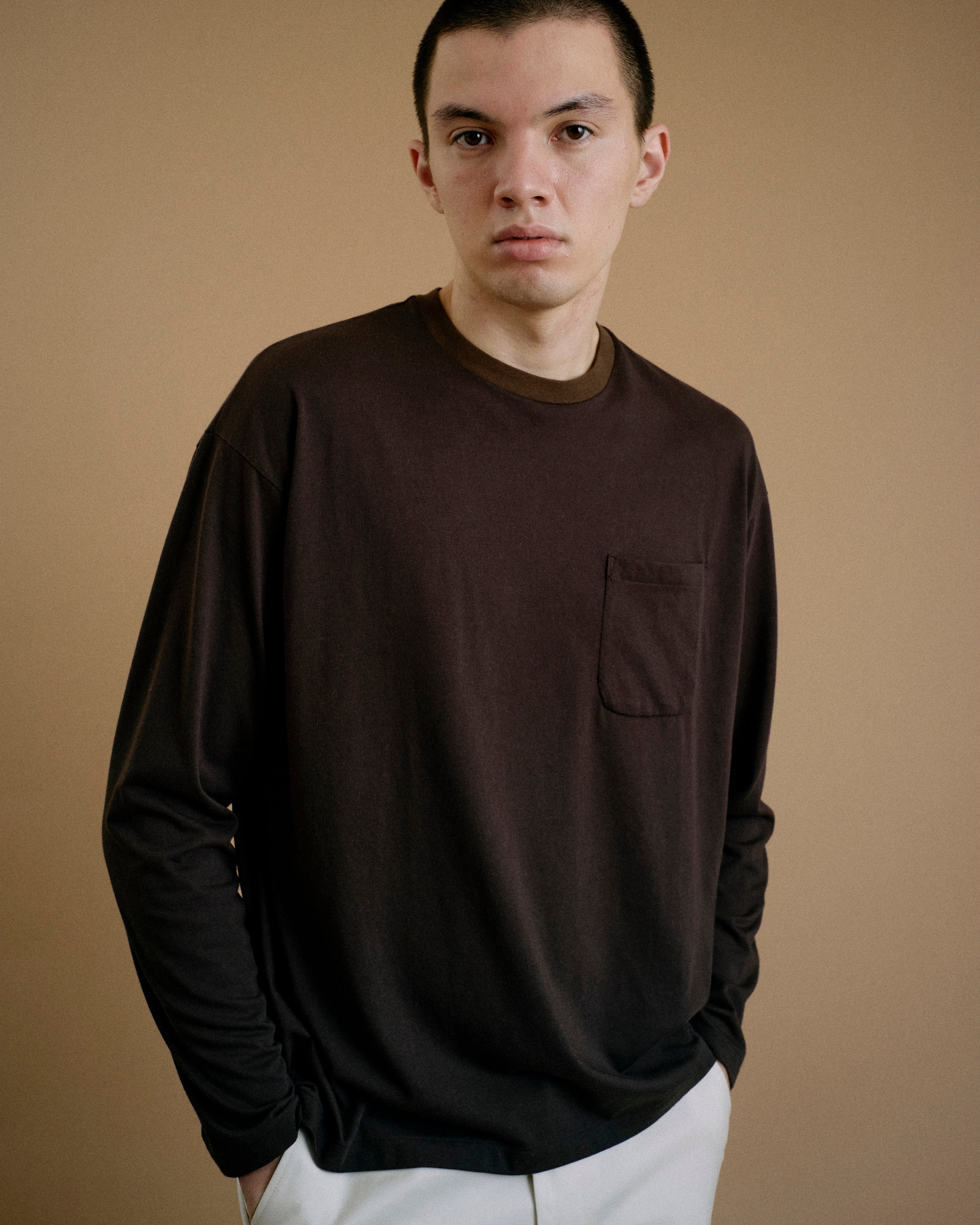 LONG SLEEVE POCKET TEE SHIRT（ロングスリーブポケットTシャツ）｜FOUNDOUR（ファウンダ）ONLINE STORE