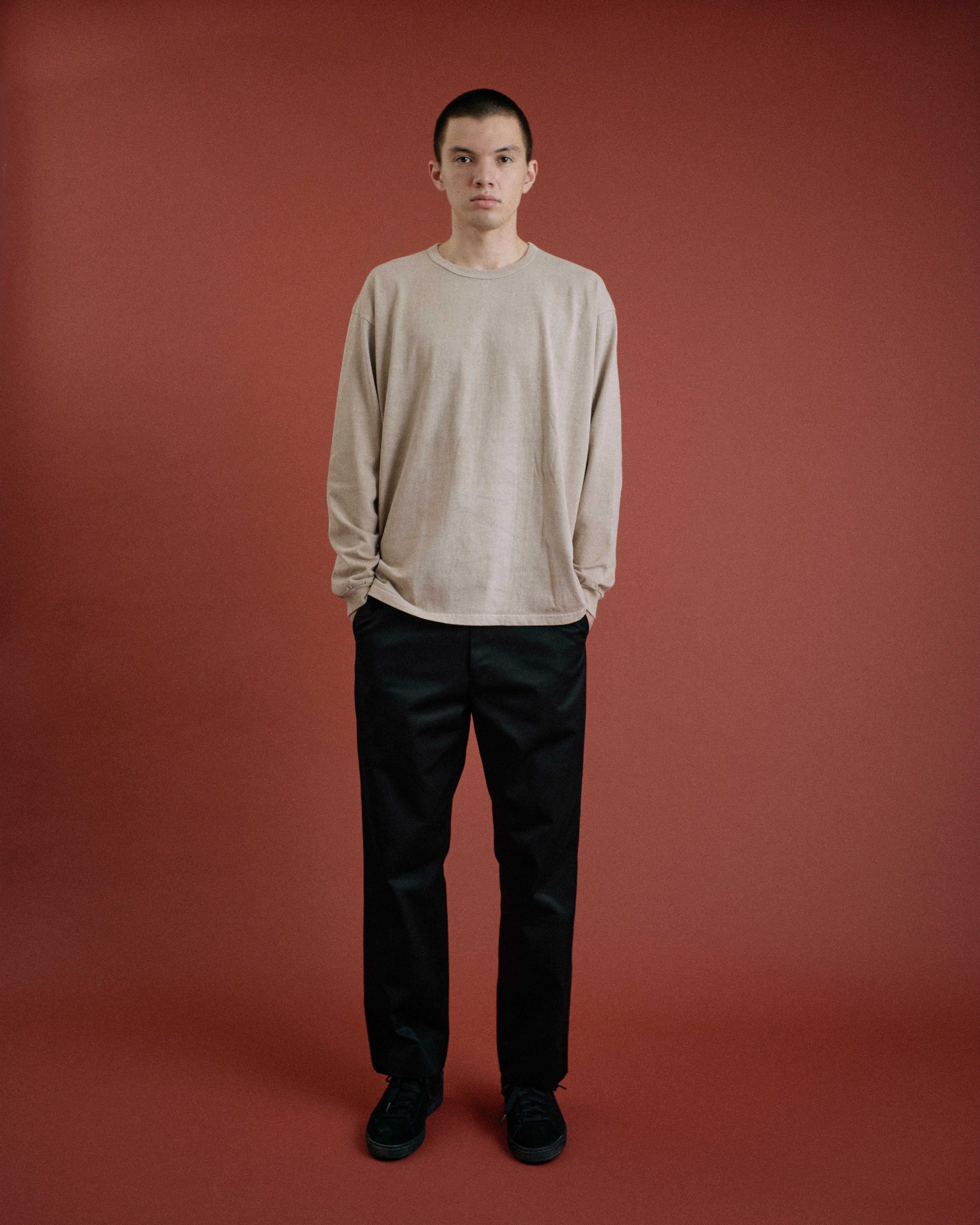 LONG SLEEVE FADE TEE SHIRT（ロングスリーブフェードTシャツ）｜FOUNDOUR（ファウンダ）ONLINE STORE