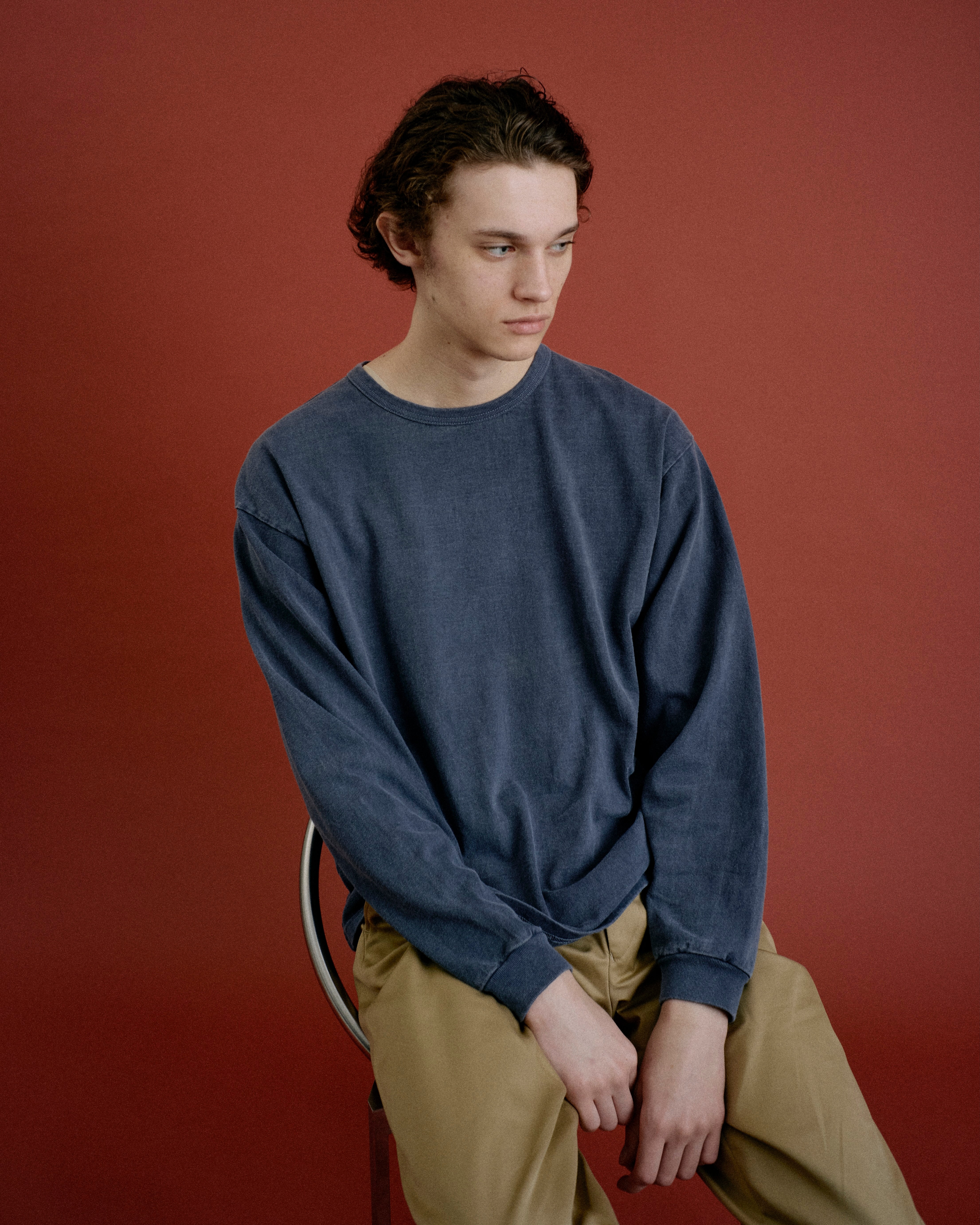 LONG SLEEVE FADE TEE SHIRT（ロングスリーブフェードTシャツ）｜FOUNDOUR（ファウンダ）ONLINE STORE