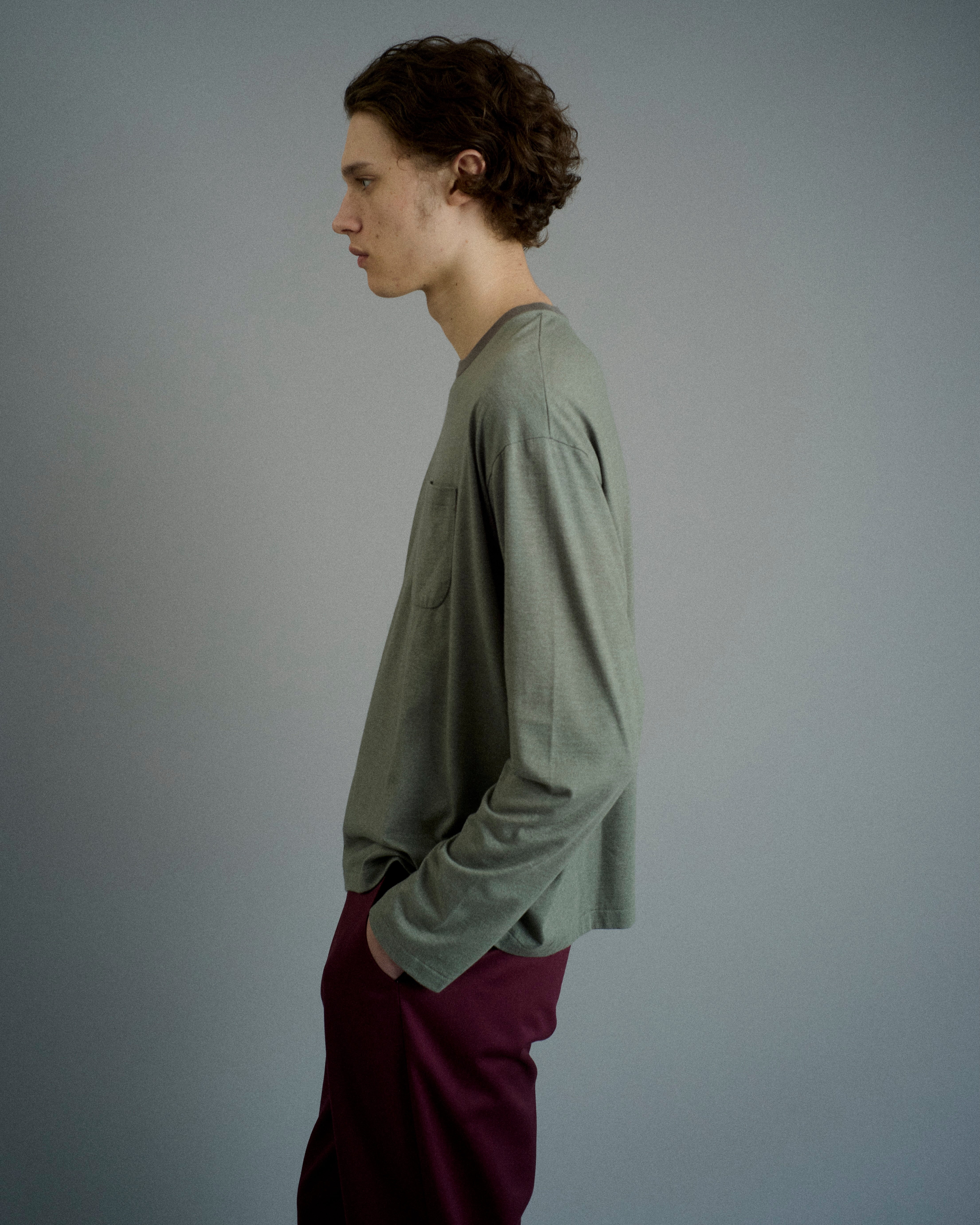 LONG SLEEVE POCKET TEE SHIRT（ロングスリーブポケットTシャツ）｜FOUNDOUR（ファウンダ）ONLINE STORE