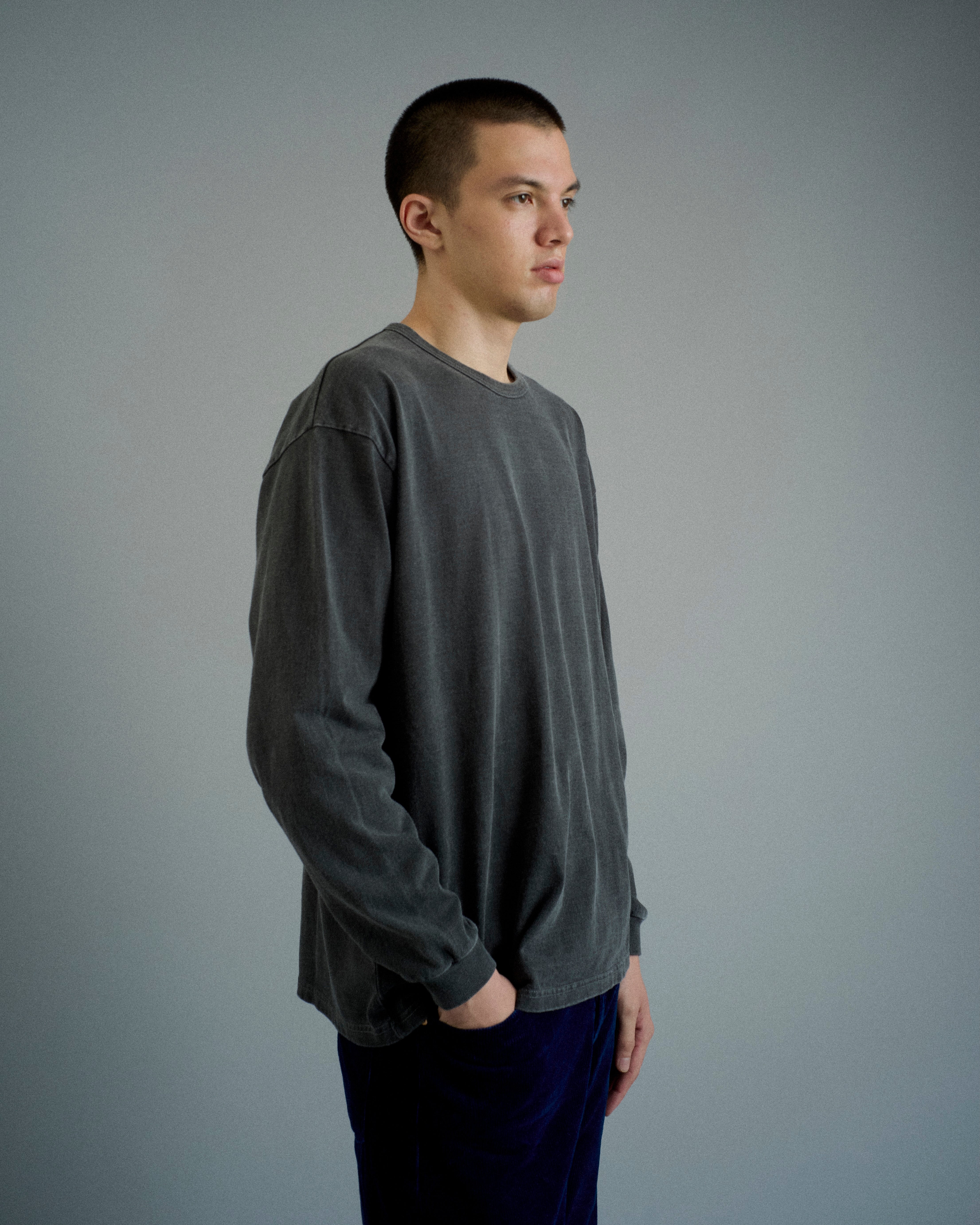 LONG SLEEVE FADE TEE SHIRT（ロングスリーブフェードTシャツ）｜FOUNDOUR（ファウンダ）ONLINE STORE