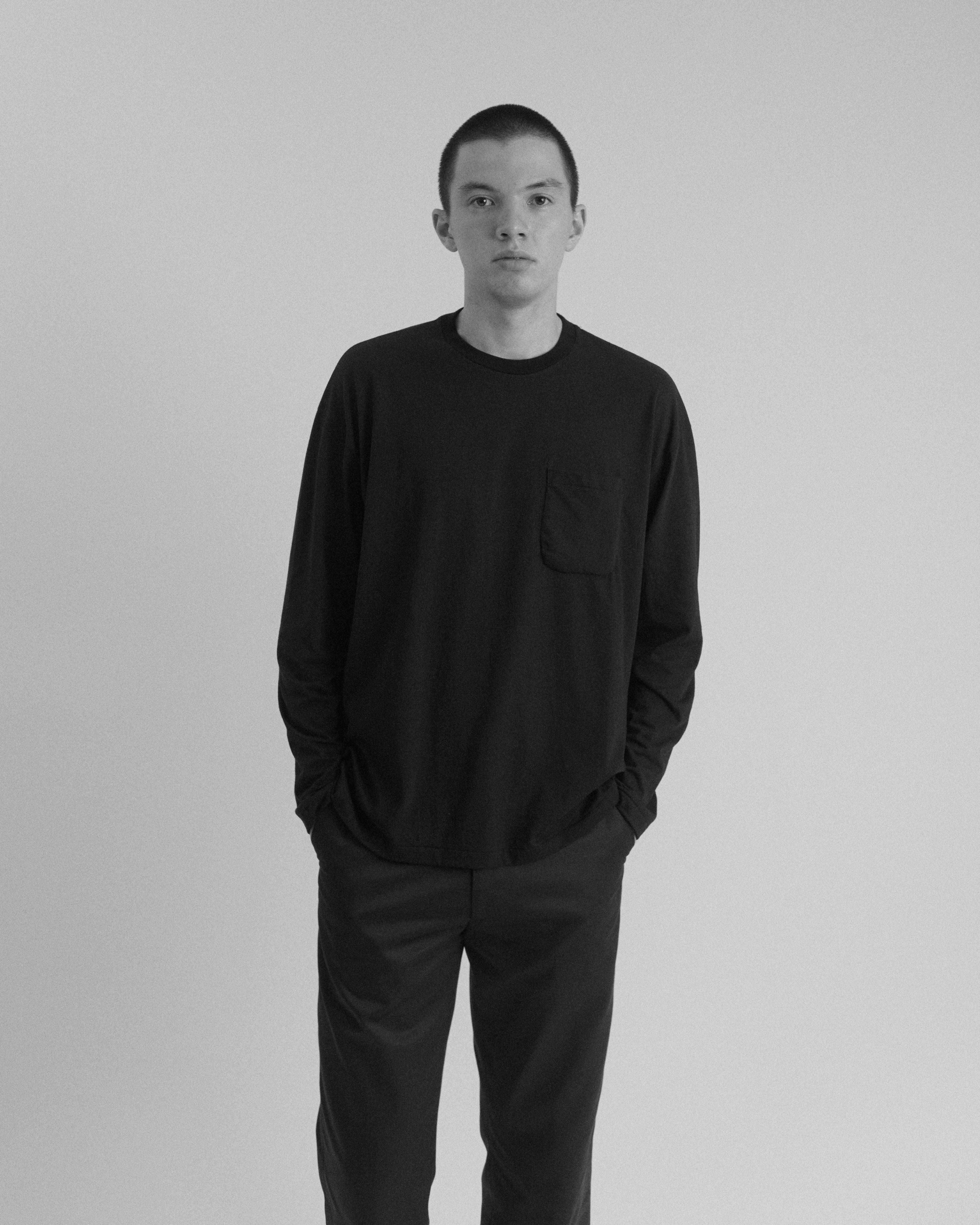 LONG SLEEVE POCKET TEE SHIRT（ロングスリーブポケットTシャツ）｜FOUNDOUR（ファウンダ）ONLINE STORE
