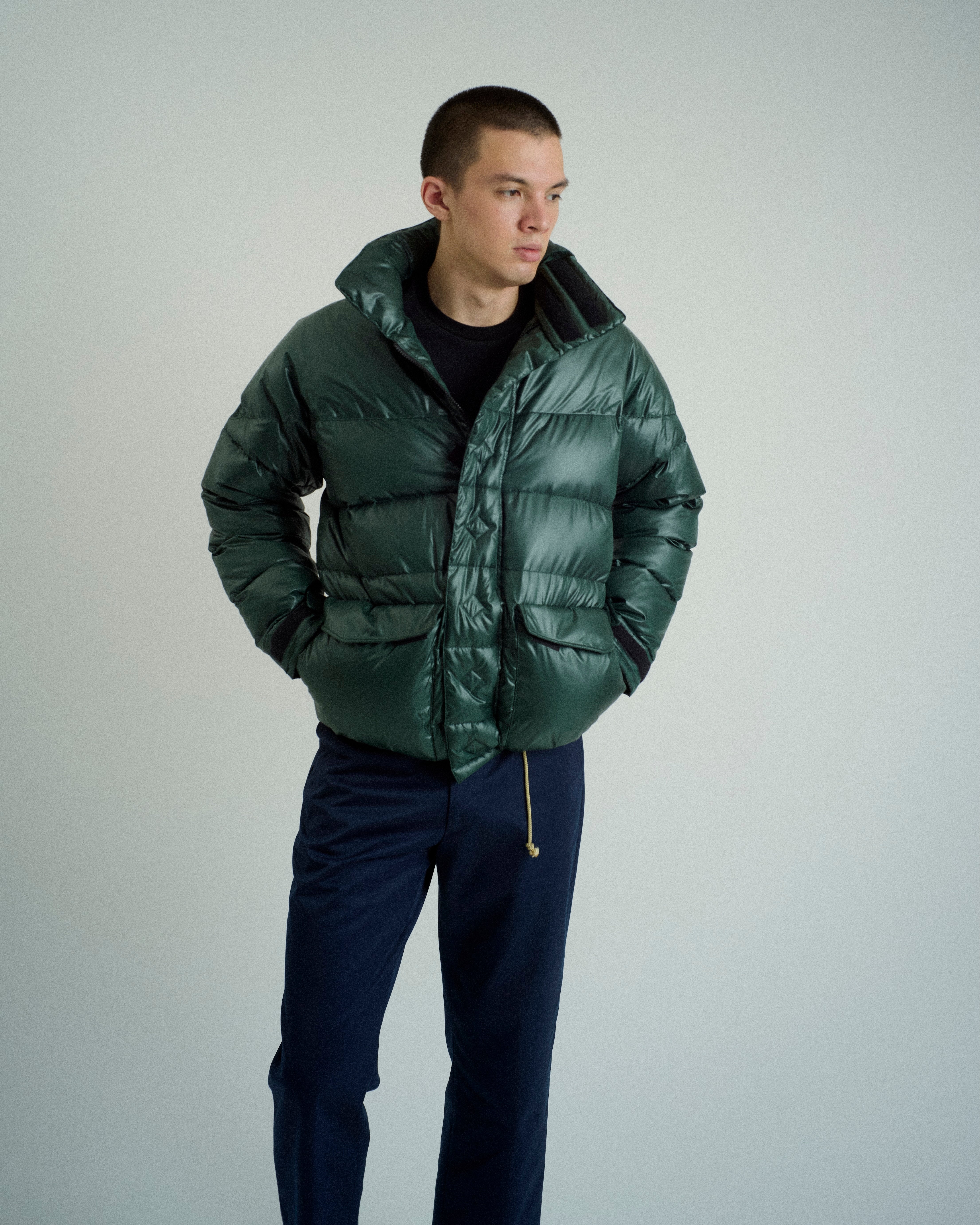 FOUNDOUR DOWN JACKET GREEN サイズ4 DOWN JACKET（ダウンジャケット）｜FOUNDOUR（ファウンダ）ONLINE