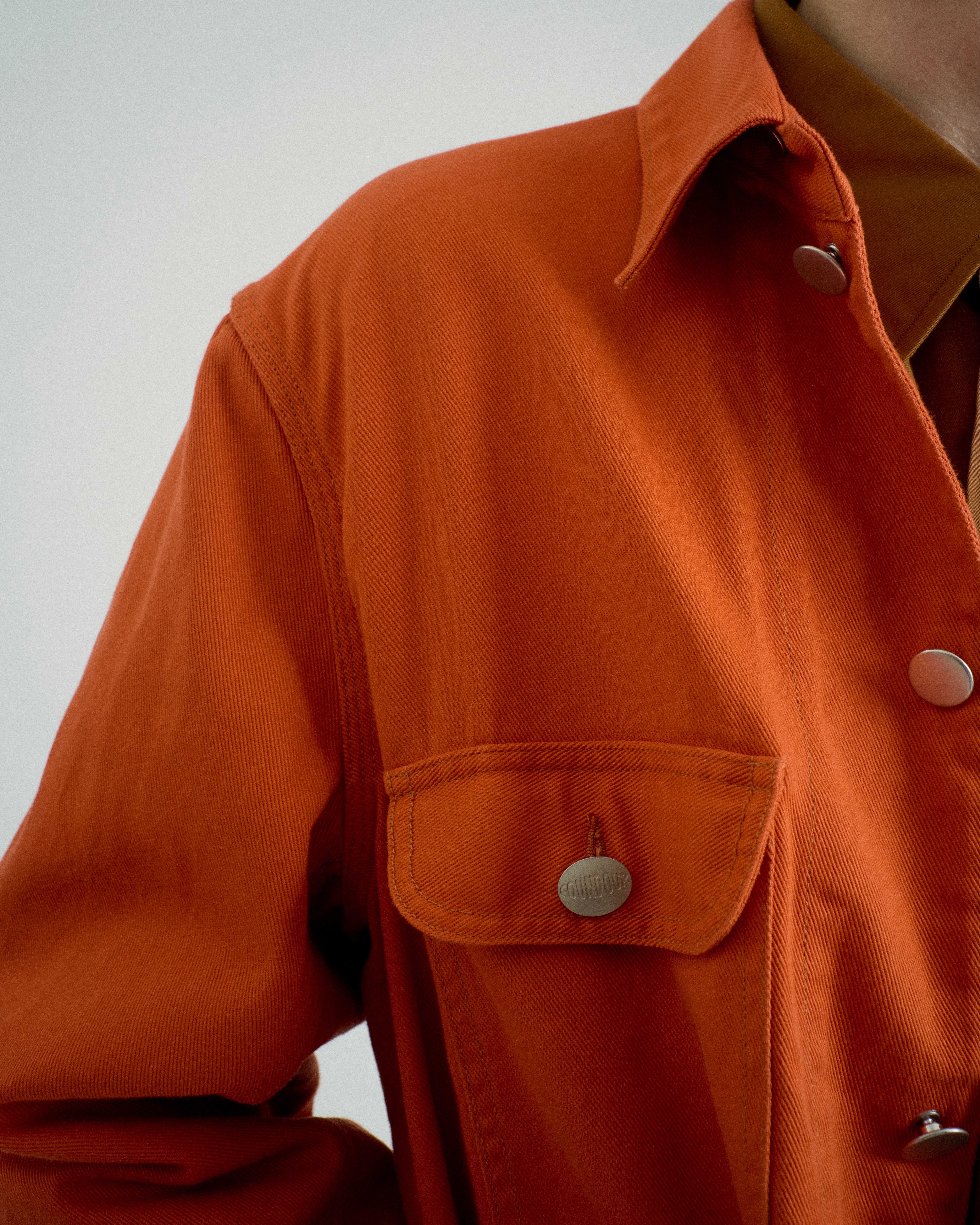 FOUNDOUR 25ss work jacket 新品 2025 Spring / Summer Collection] FOUNDOUR WORK JACKET BROWN